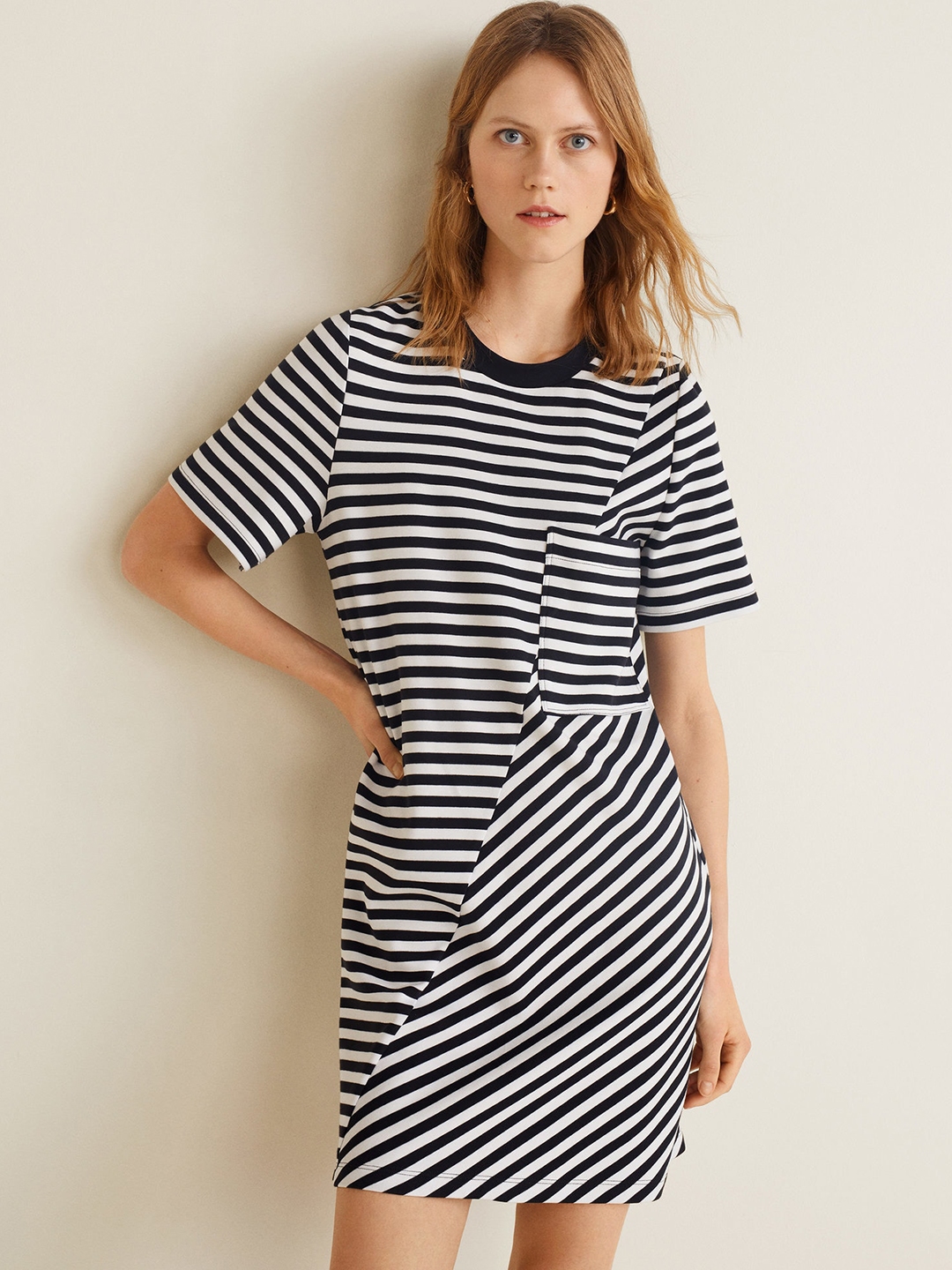 mango t shirt dress