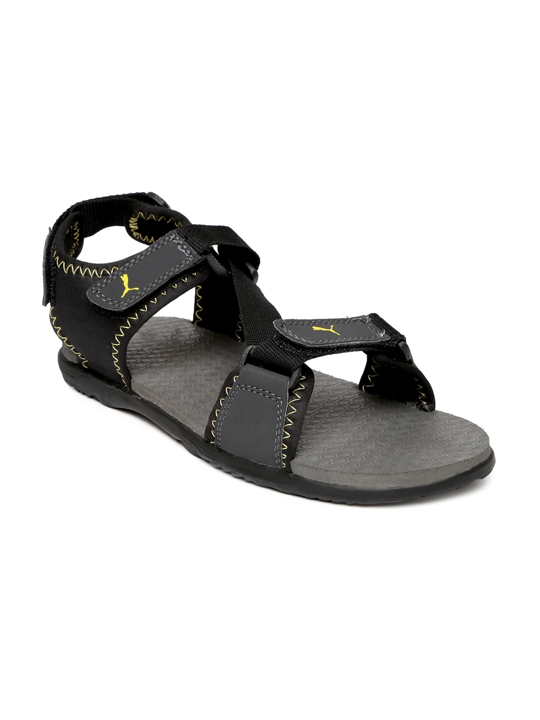 Buy Puma Men Grey Black Royal Sports Sandals Sports Sandals for