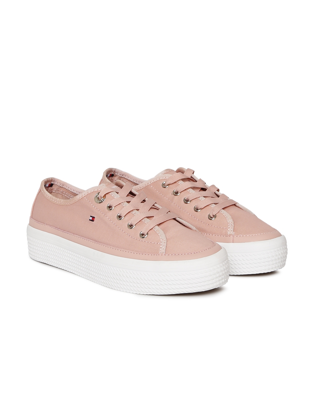 tommy hilfiger dusty rose sneakers