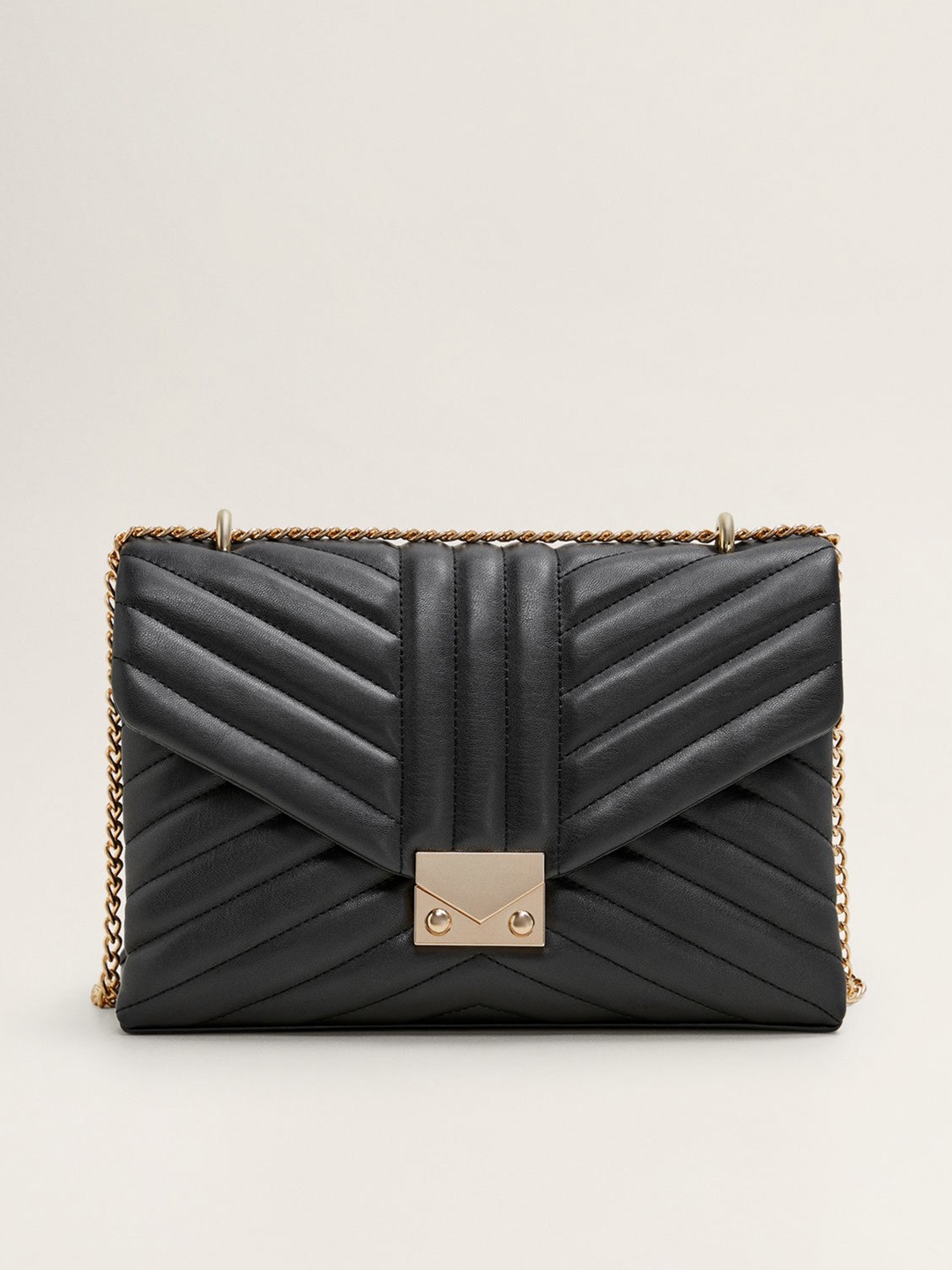 Mango quilted shoulder online bag