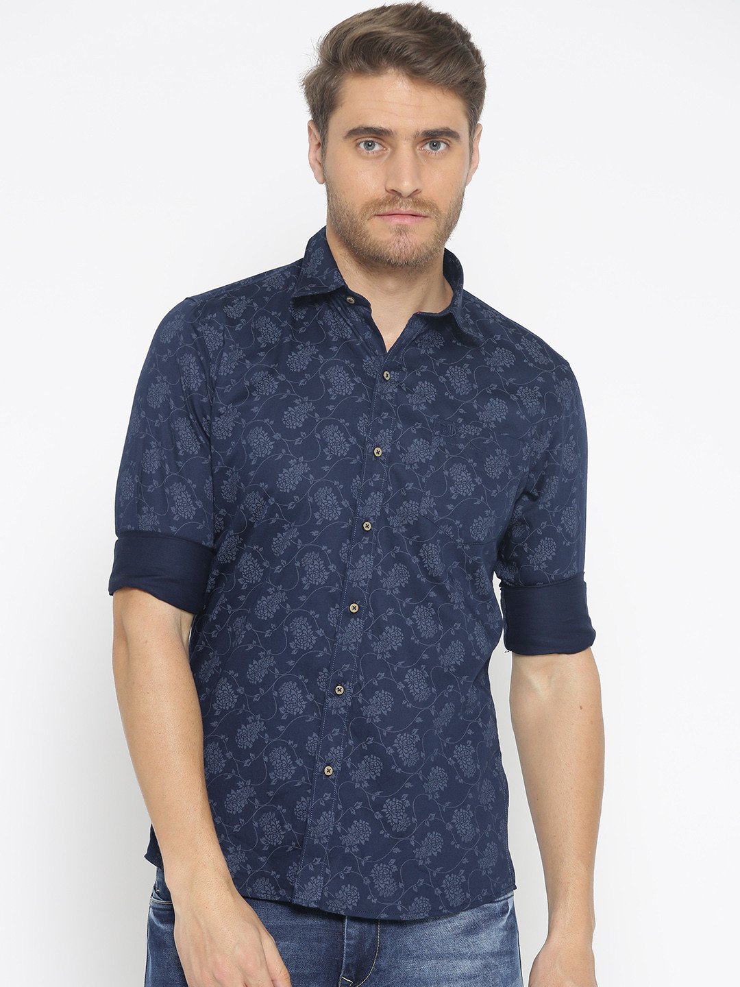 Price History of HERE&NOW Men Self Design Straight Kurta from