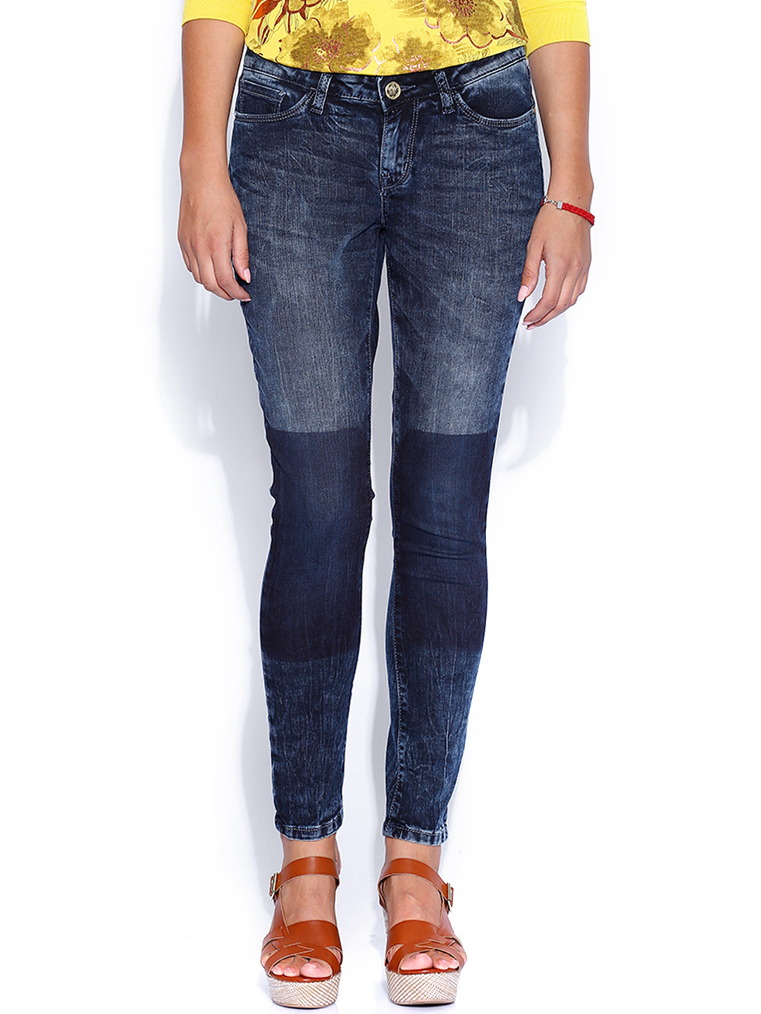 Tokyo Talkies Dark Blue Slim Jeans