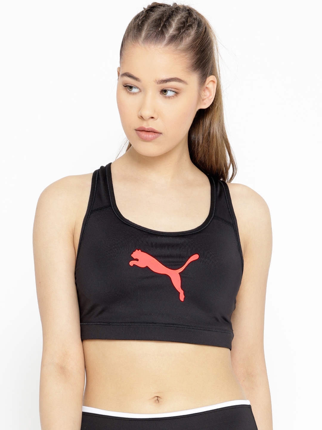 Puma Blue Sports Bra Size XL - 57% off