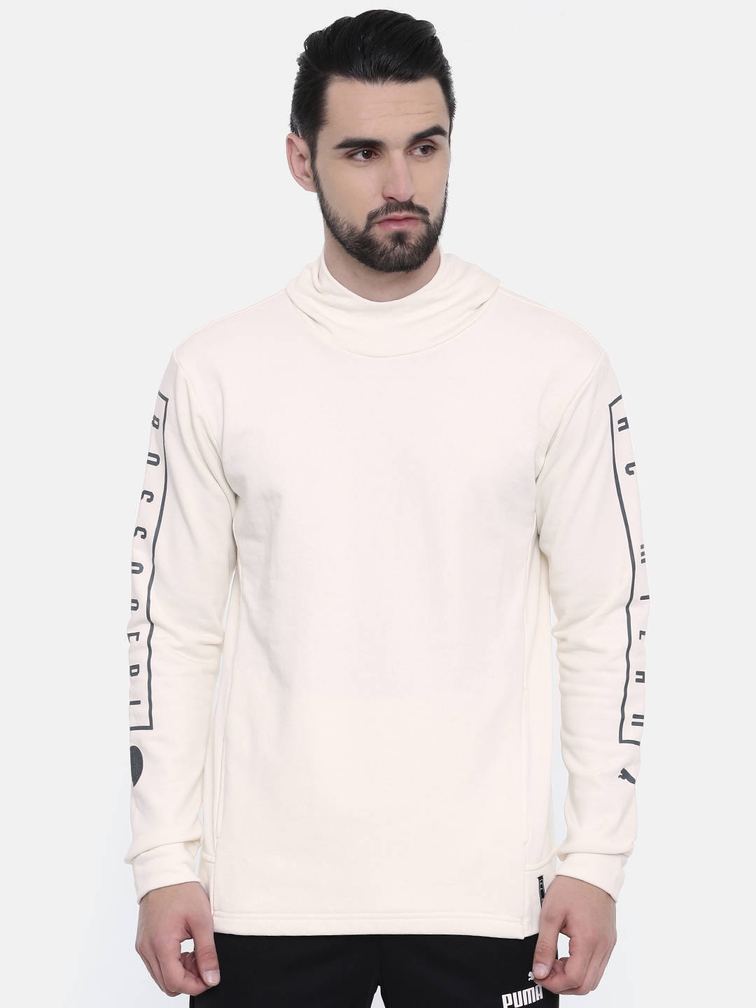 Puma on sale sweatshirts myntra