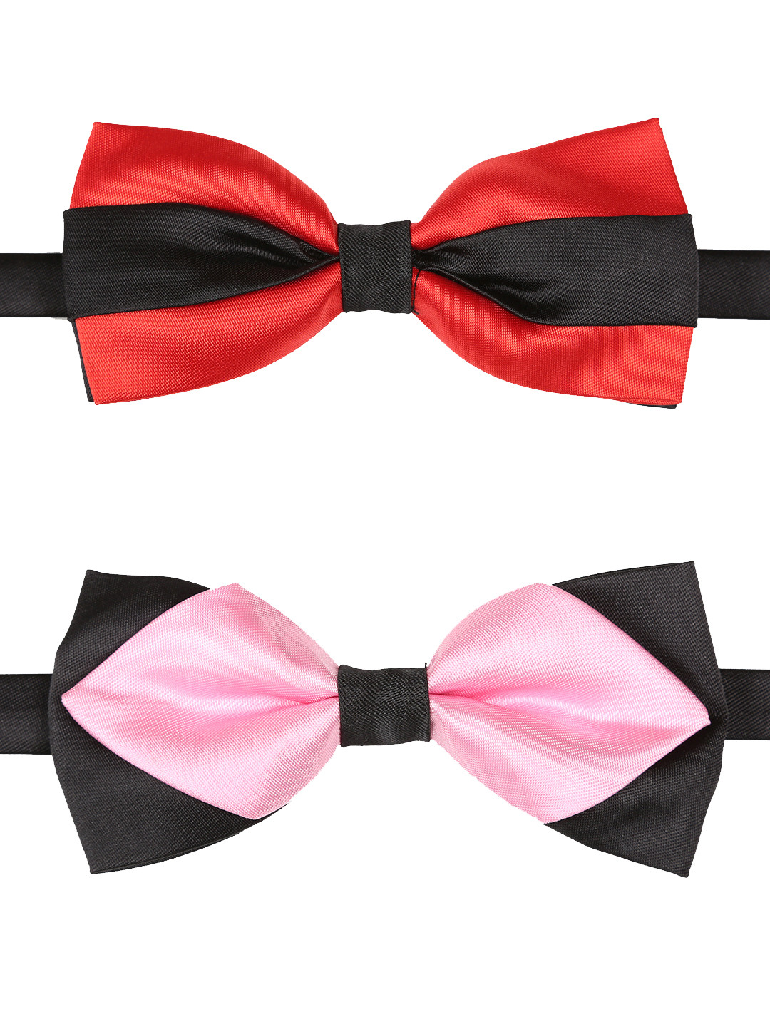 Tossido Colourblocked Set Of 2 Bow Tie
