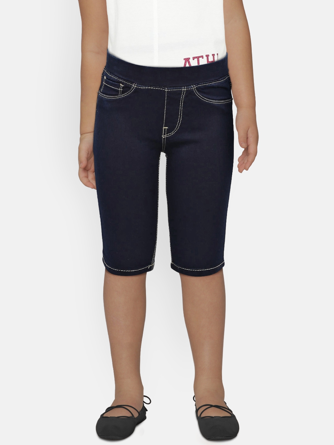 Navy Blue Denim Jeggings