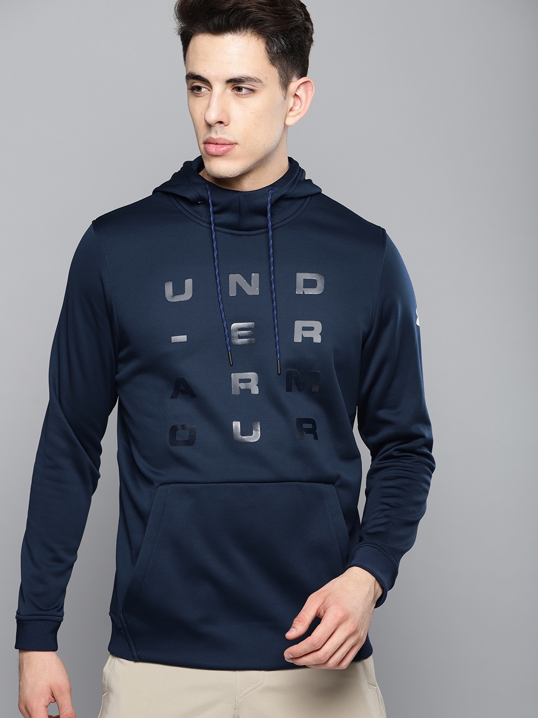 under armour navy blue hoodie