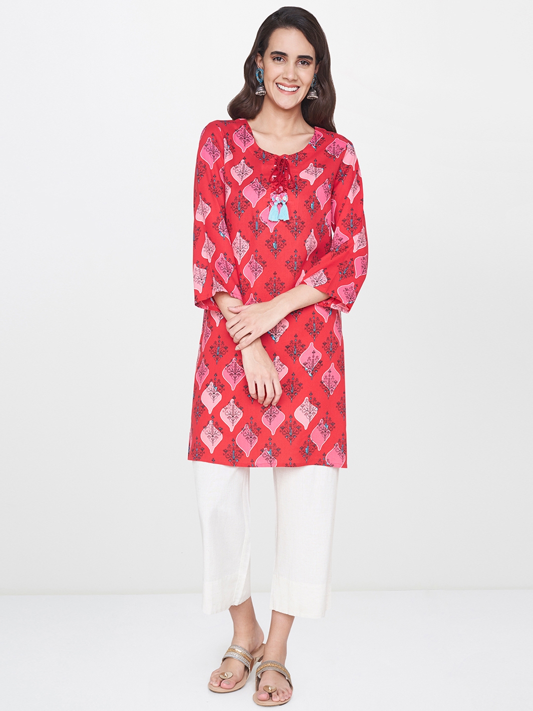 global desi kurtis myntra