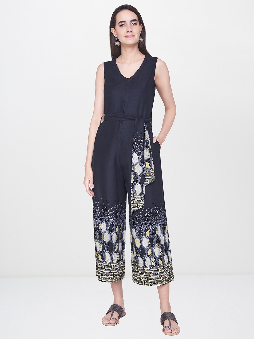 global desi jumpsuit online myntra
