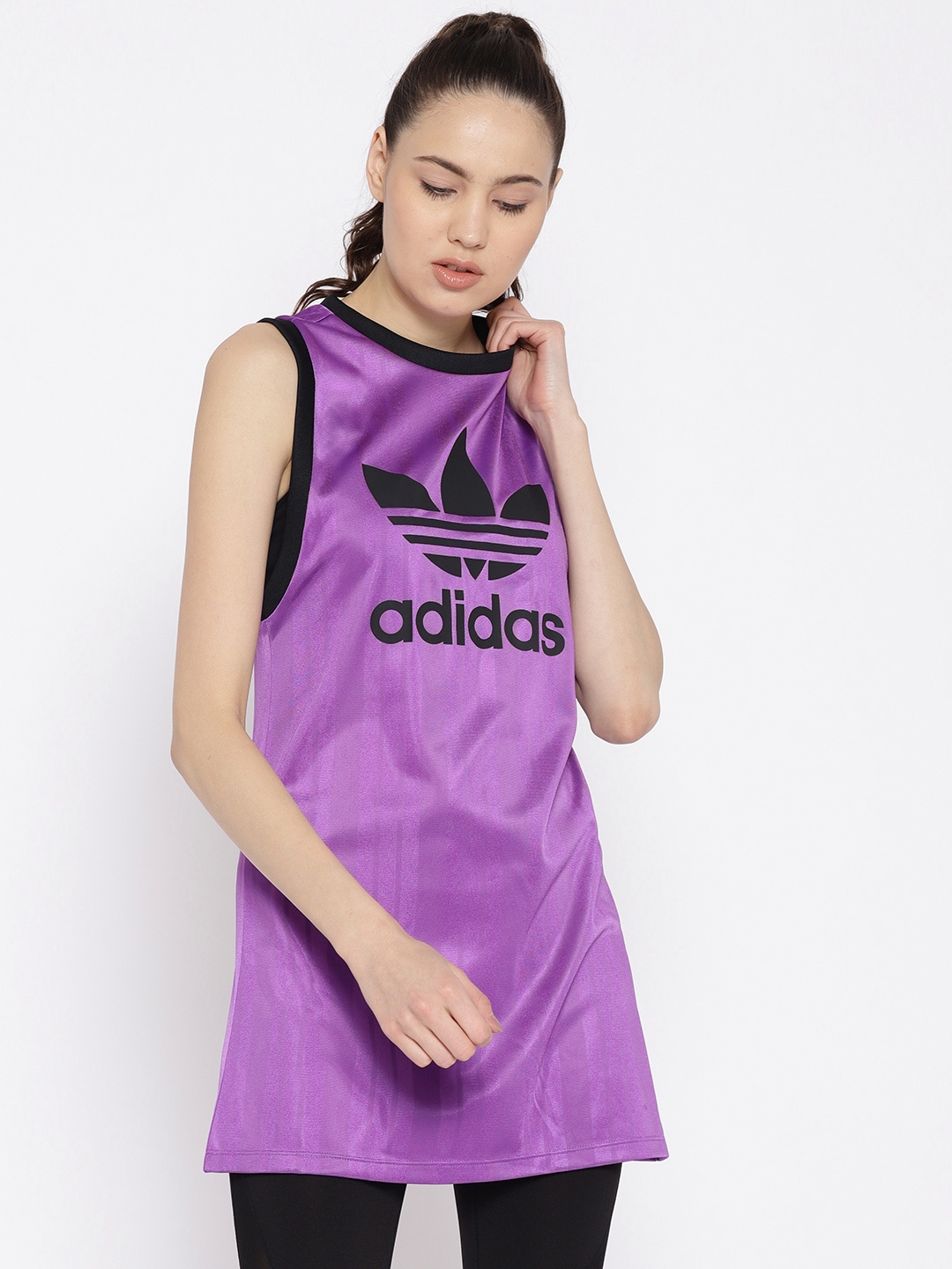 adidas dress purple