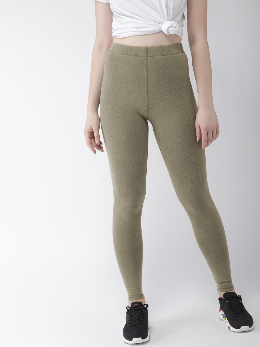 olive green leggings forever 21