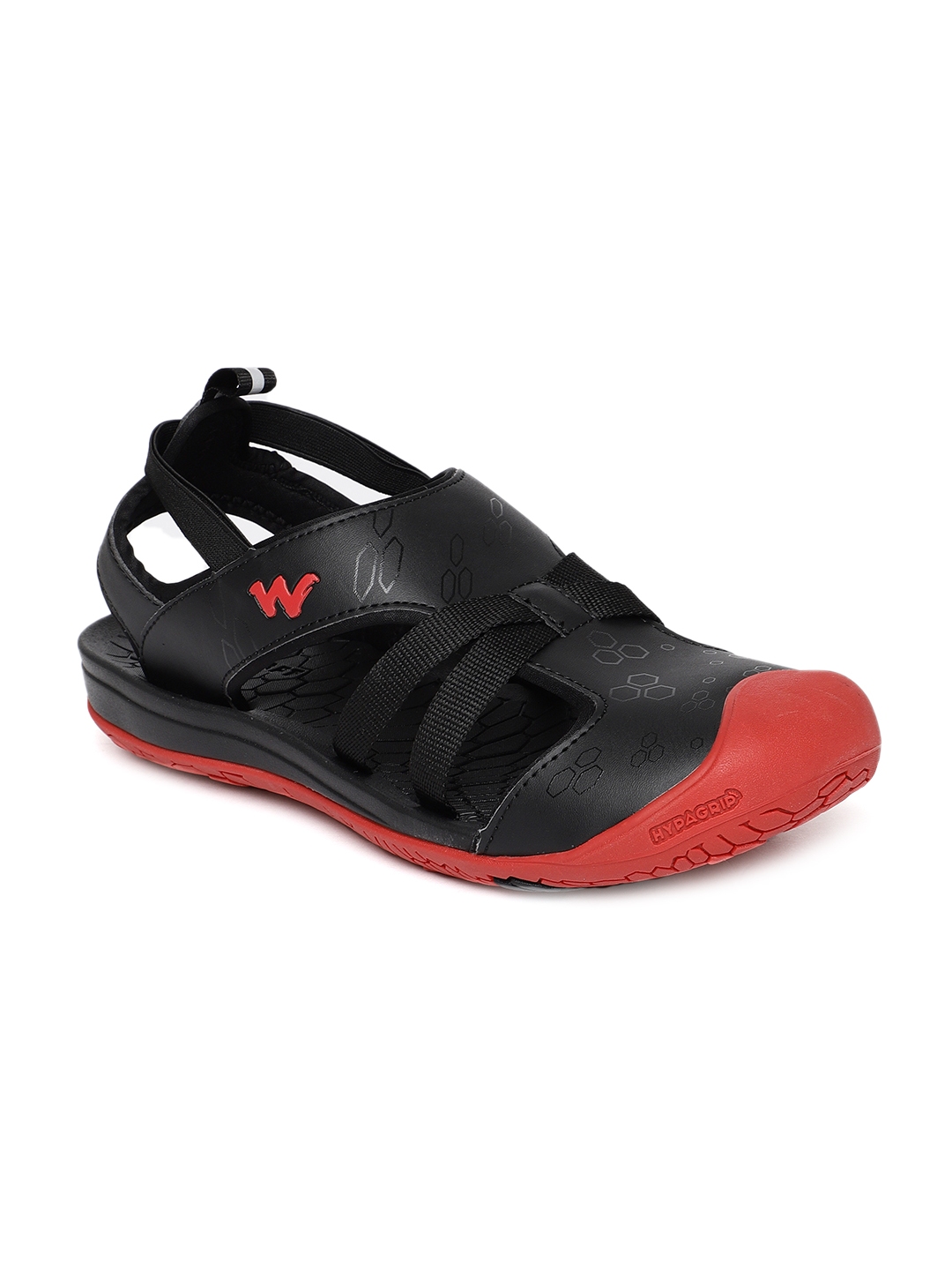 Buy Wildcraft Men Black Solid Sports Sandals Sports Sandals for