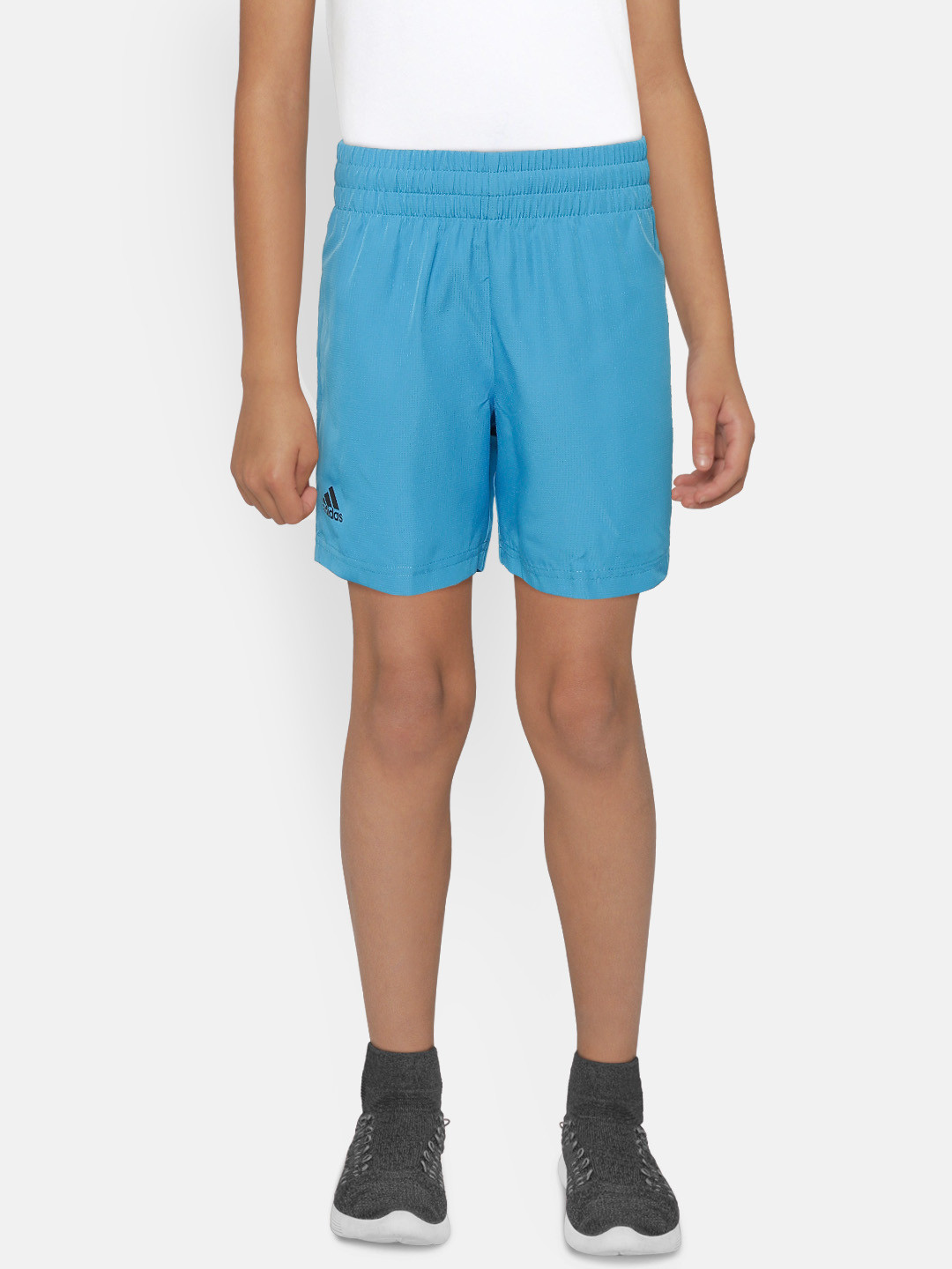 boys blue adidas shorts