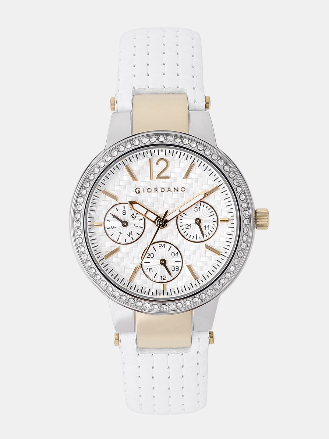 GIORDANO Women Off-White Analogue Watch 2890-05