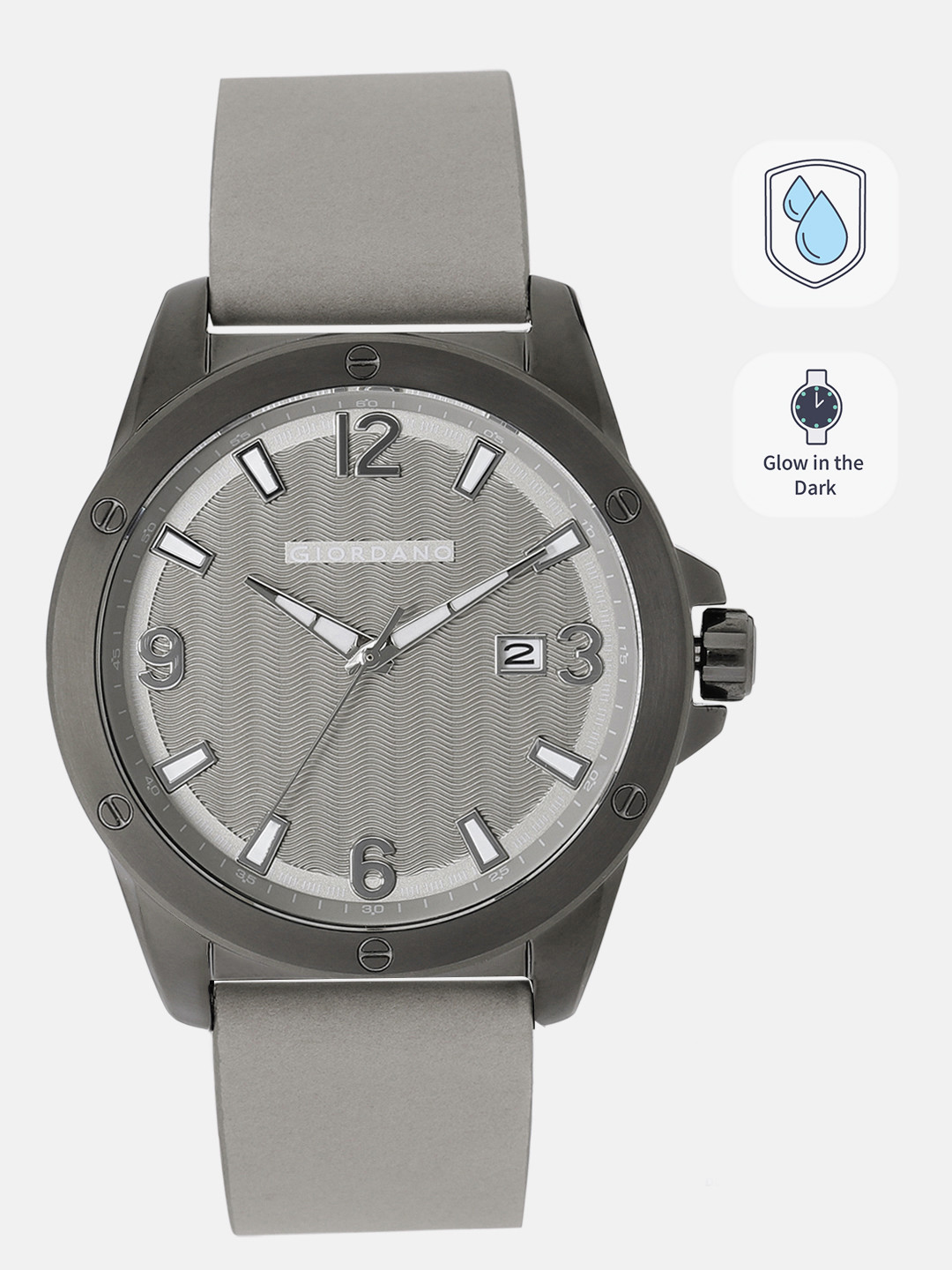 GIORDANO Men Grey Analogue Watch 1756-05