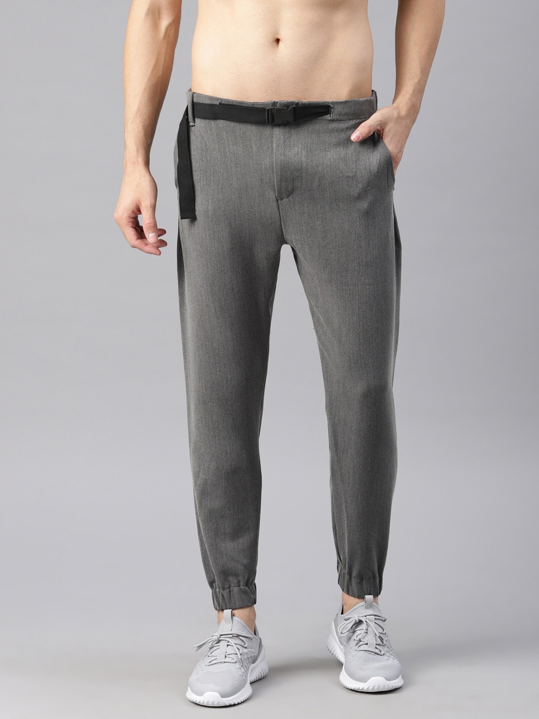 Cotton Stretch Trousers - Trousers 