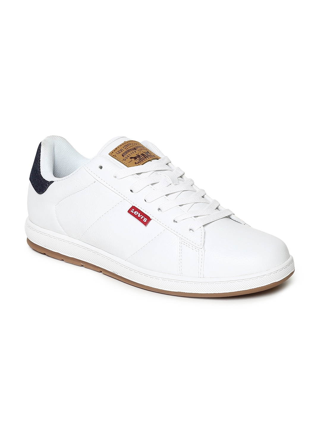 Levis Men White Sneakers - Casual Shoes 