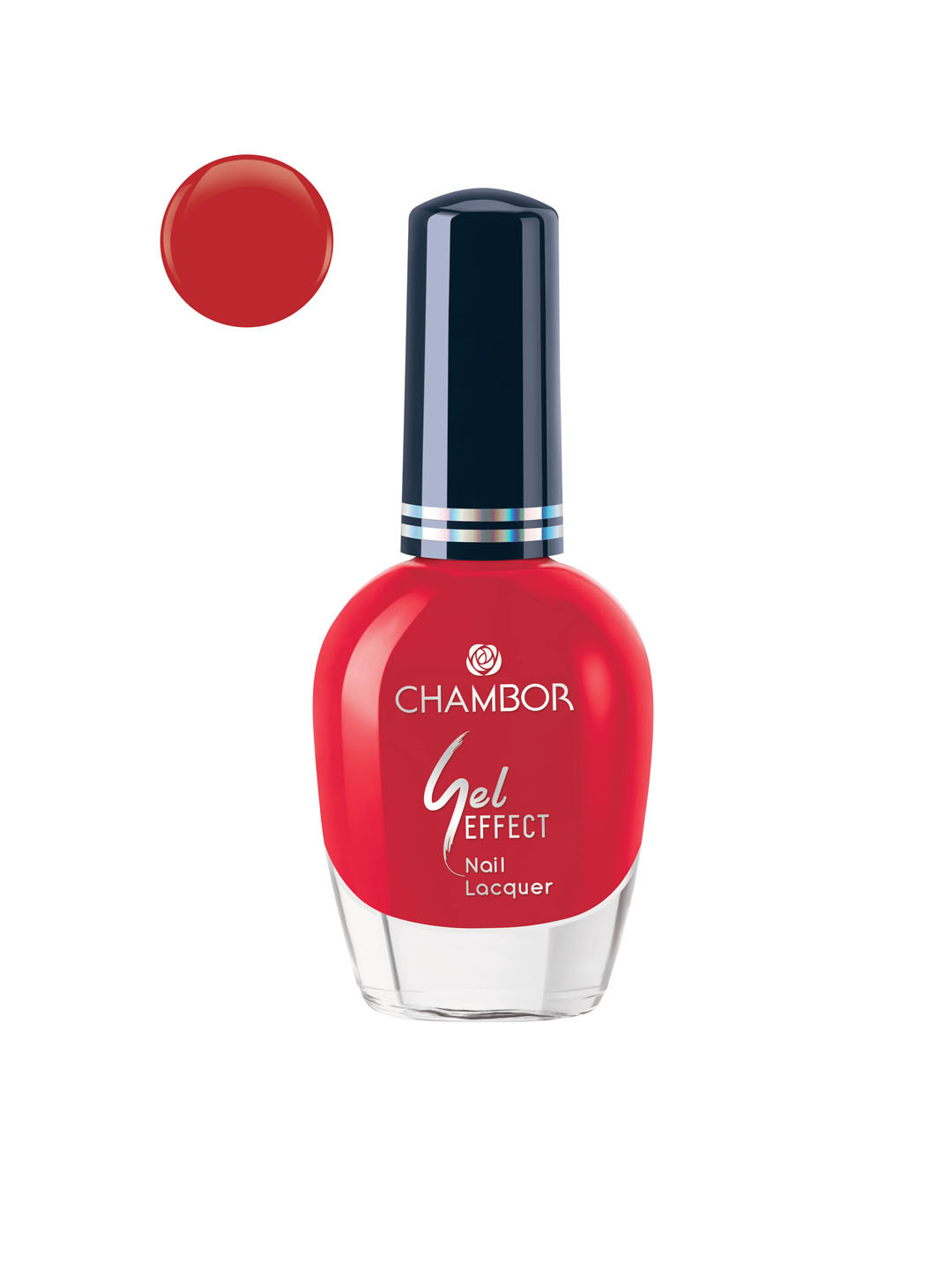Chambor Red 102 Gel Effect Nail Polish 10 ml