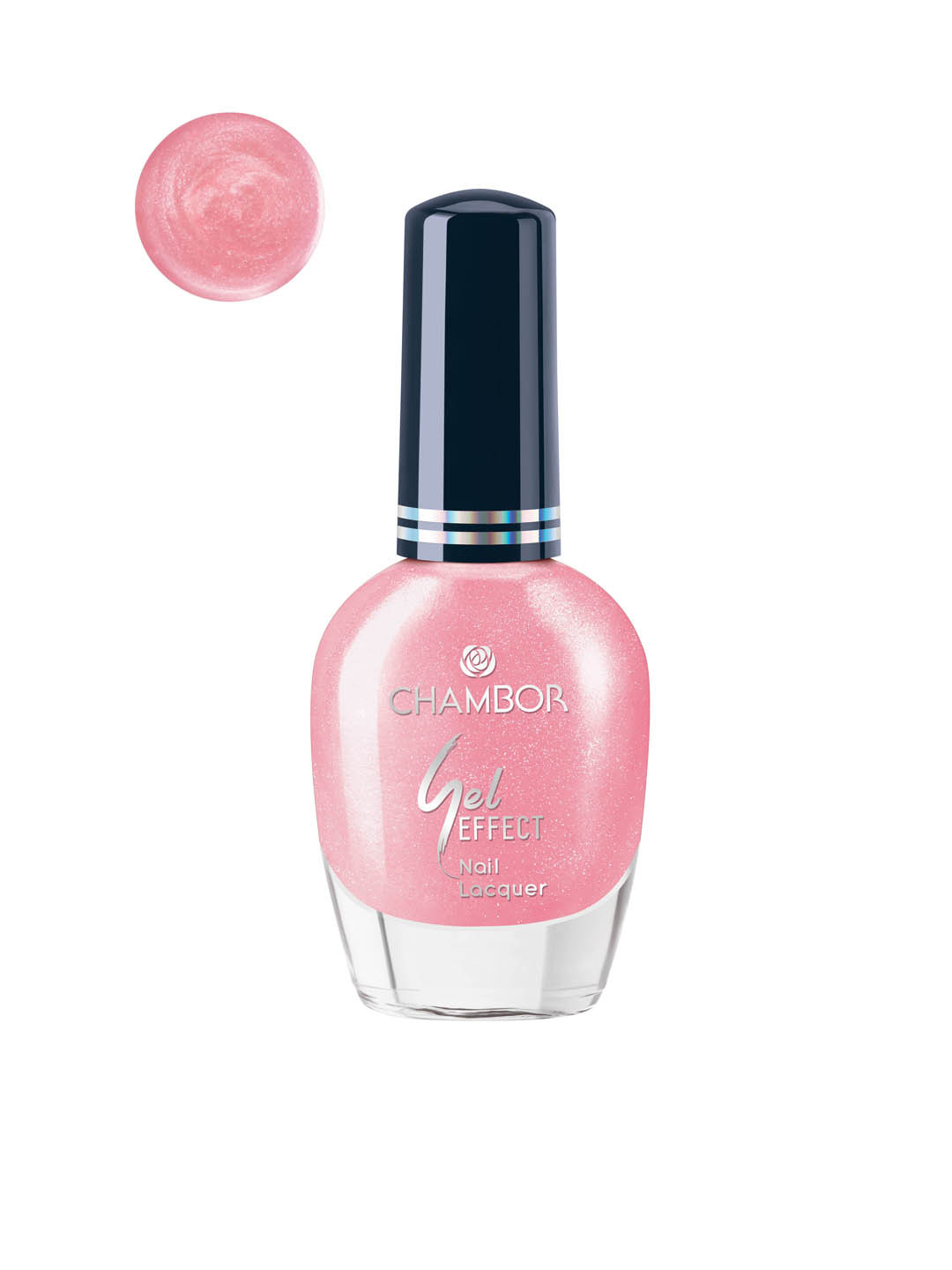 CHAMBOR Pink 651 Gel Effect Nail Lacquer 10 ml