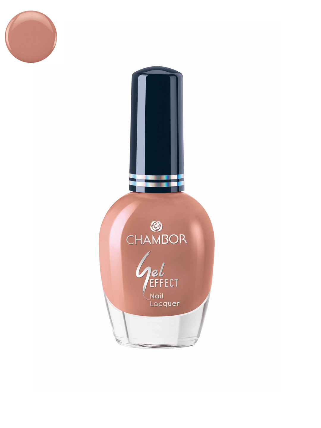 Chambor Brown 303 Gel Effect Nail Polish 10 ml