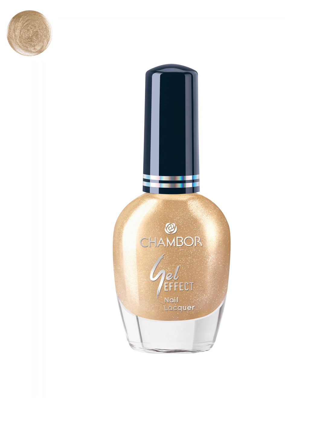 Chambor Gold 653 Gel Effect Nail Polish 10 ml