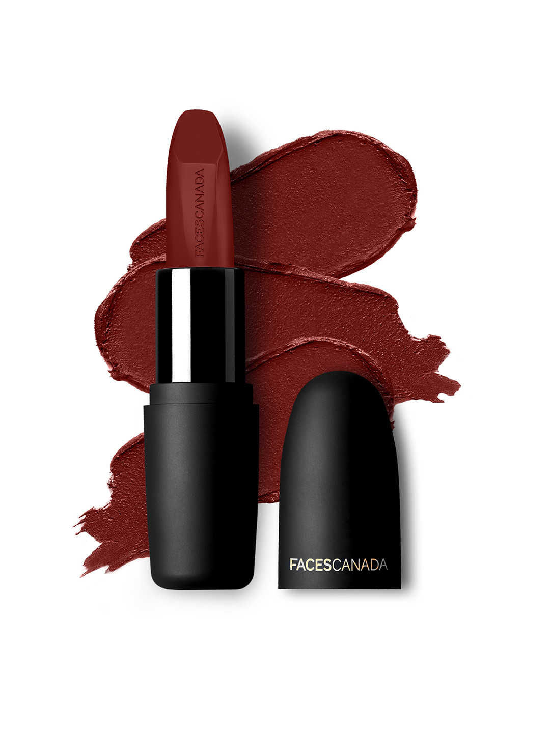 FACES CANADA Weightless Matte Finish Hydrating Lipstick with Almond Oil - Maroon Love 06