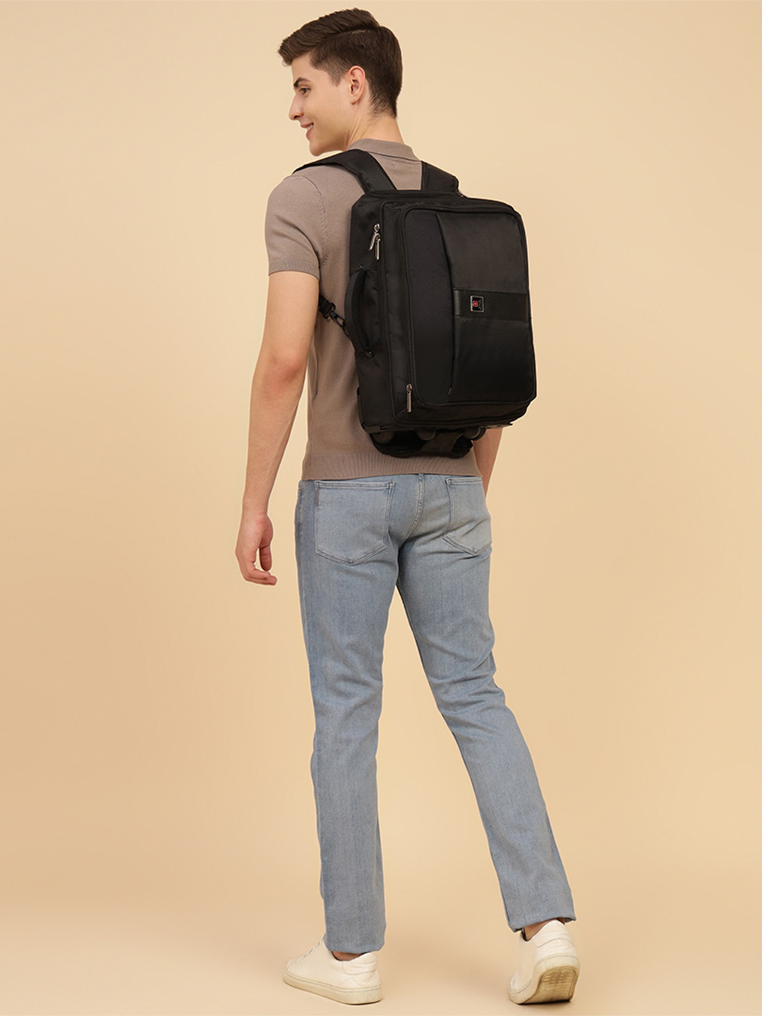 SWISS MILITARY Solid Laptop Trolley Briefcase