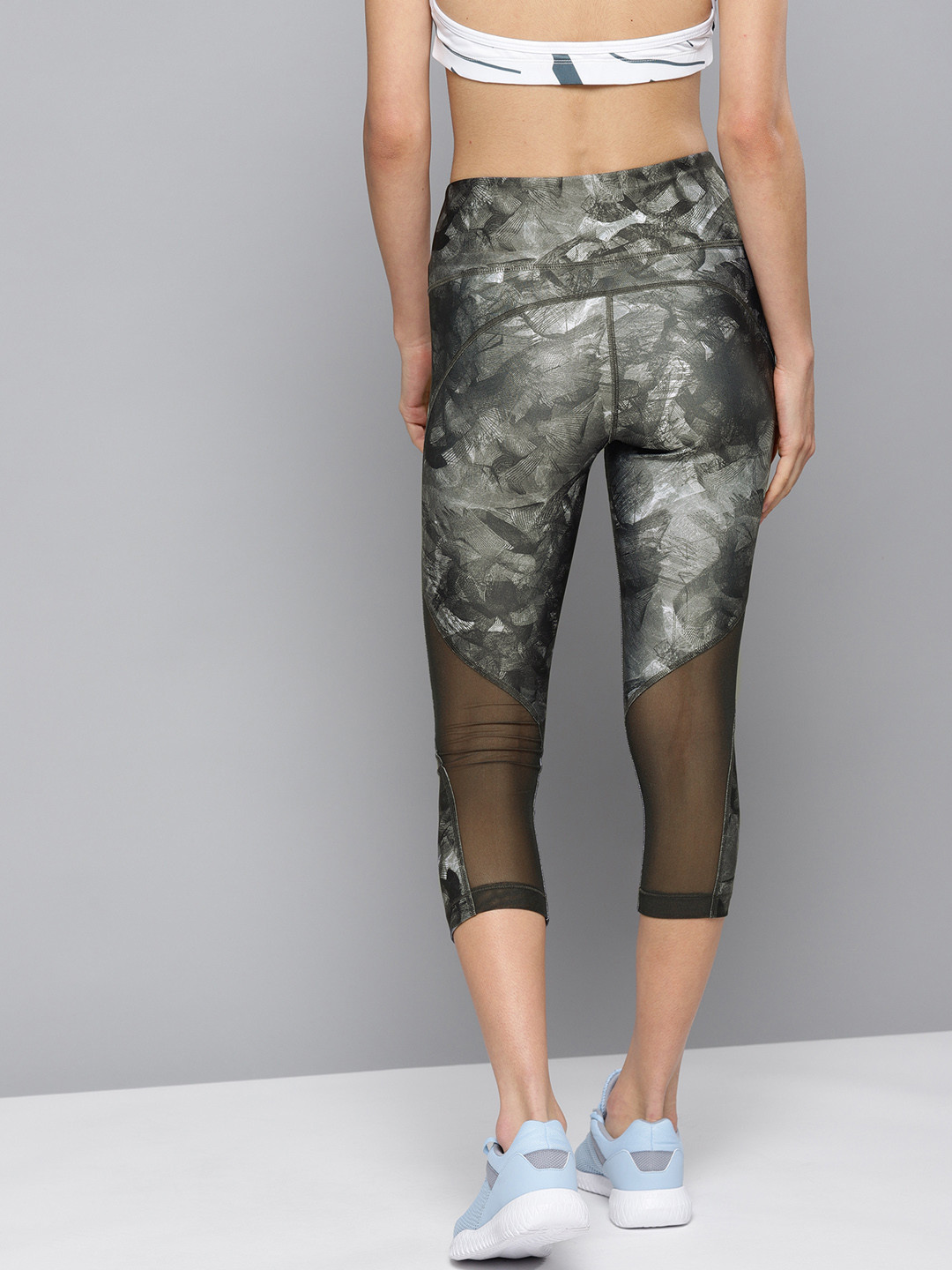 Womens Leggings Under Armour Heatgear Printed Capri Leggings Buy