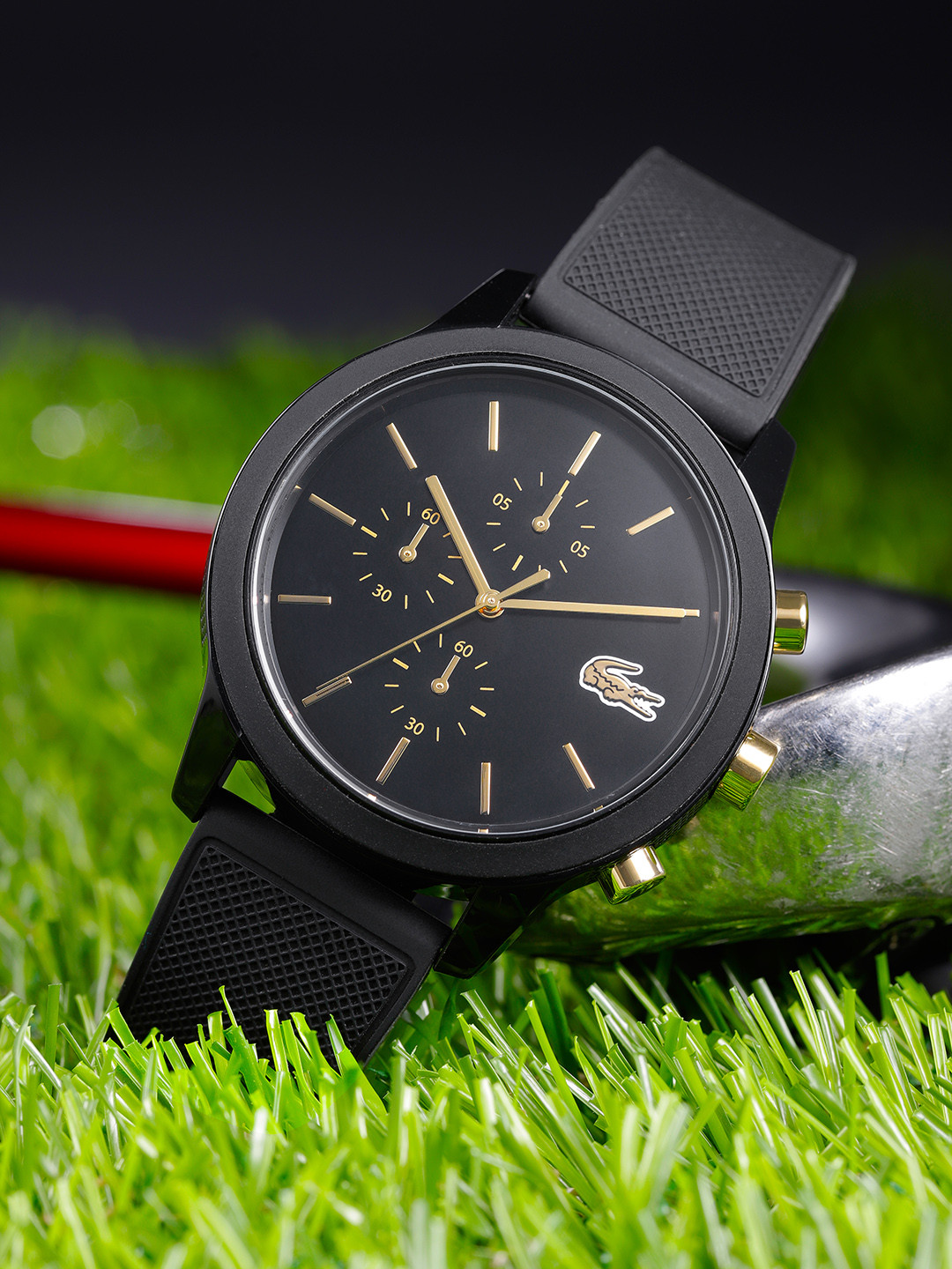 Lacoste Men Black Analogue Watch 2011012