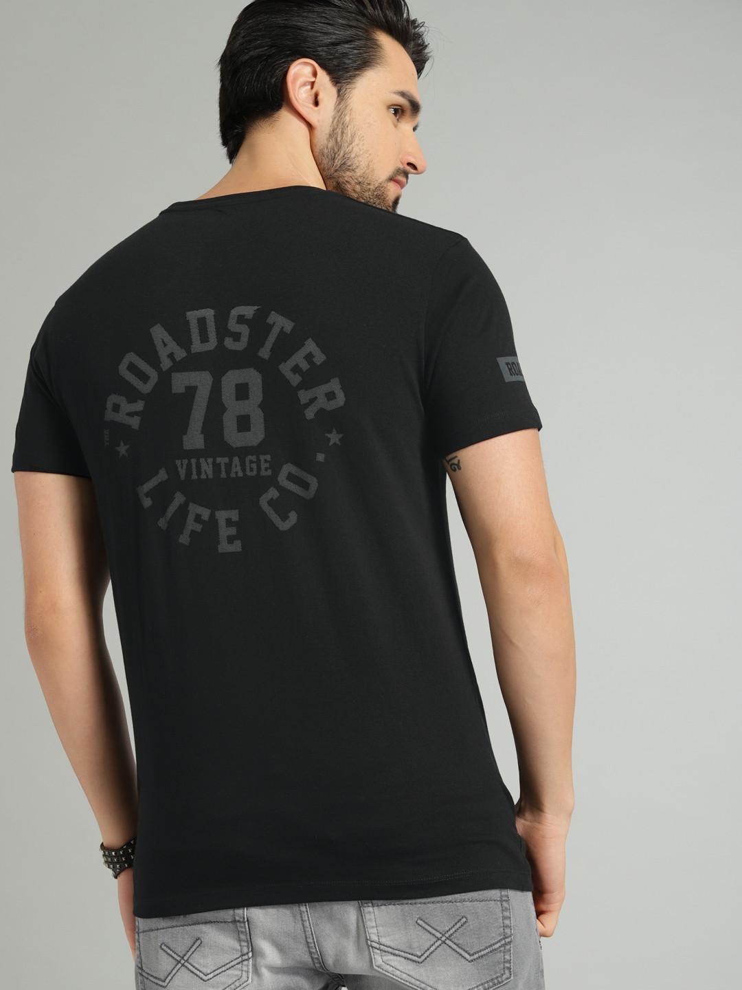Buy The Roadster Lifestyle Co Men Black 