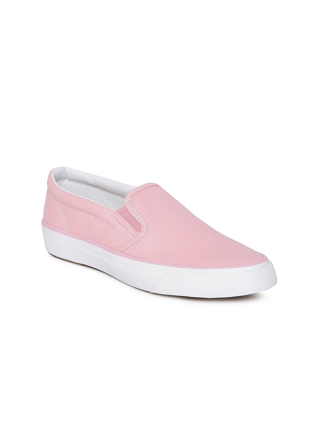Buy Keds Women Pink Solid Slip On 