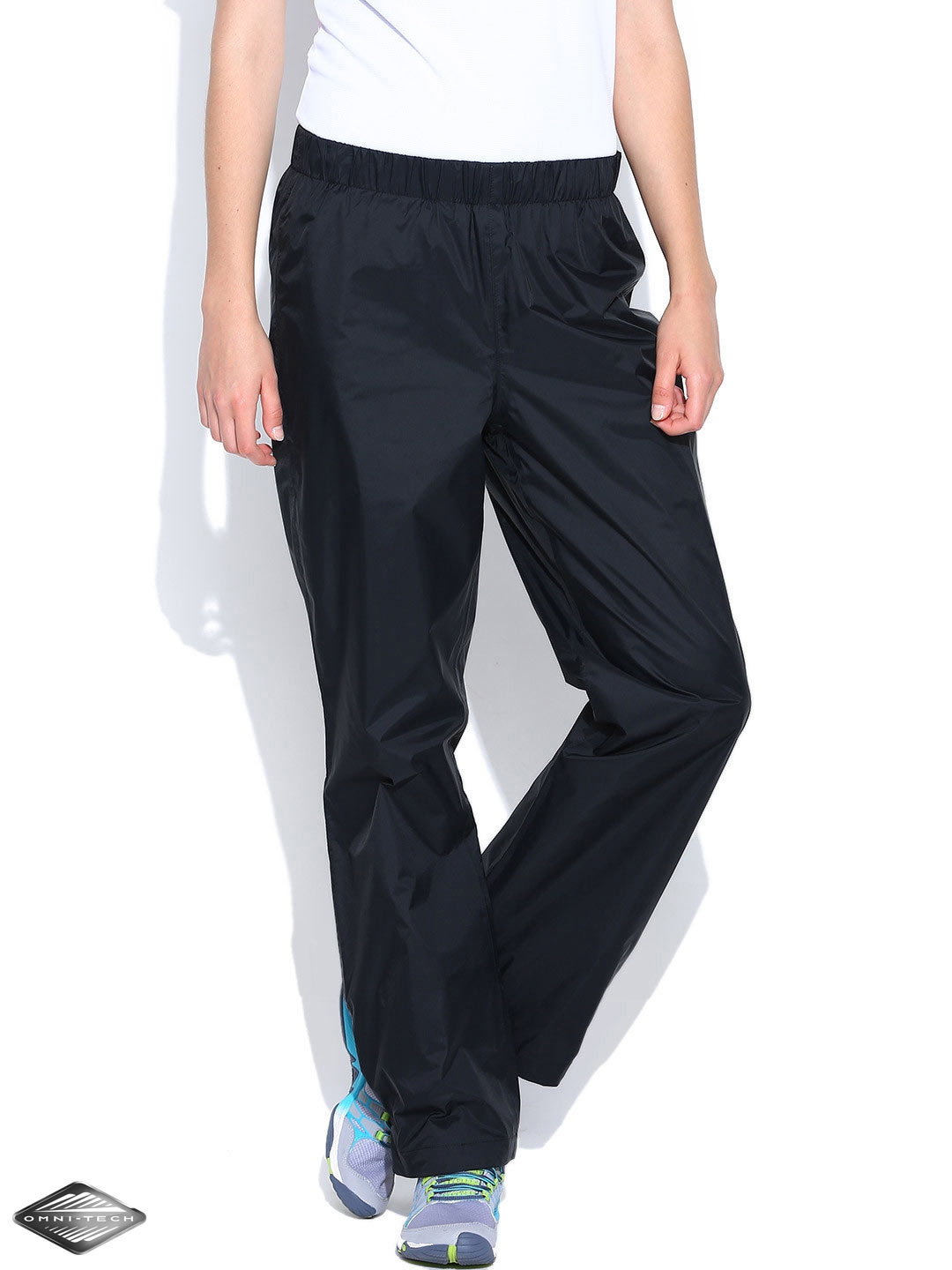 Water-repellent track pants - Black/Light grey - Men | H&M IN