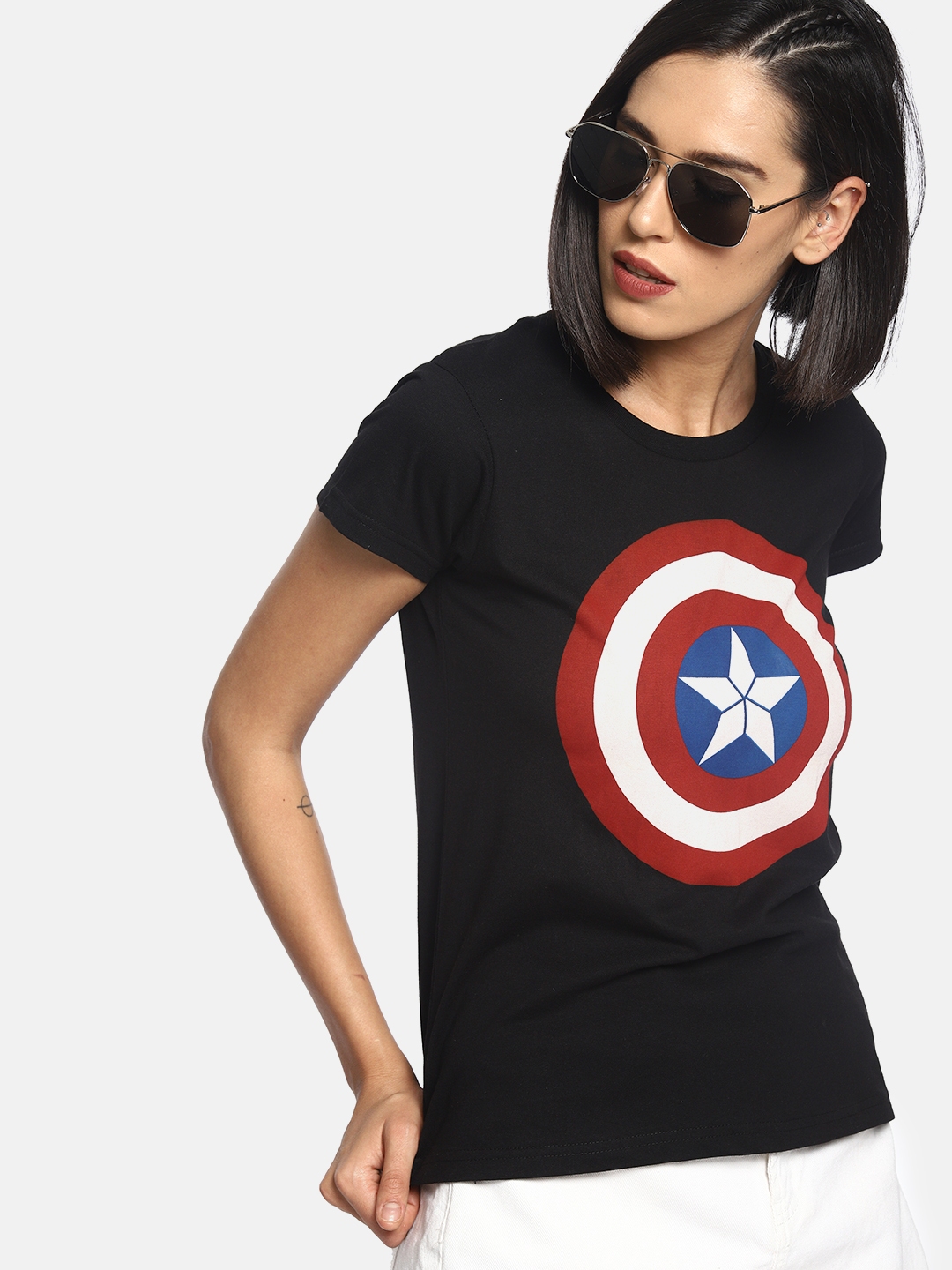 captain america tshirt for women