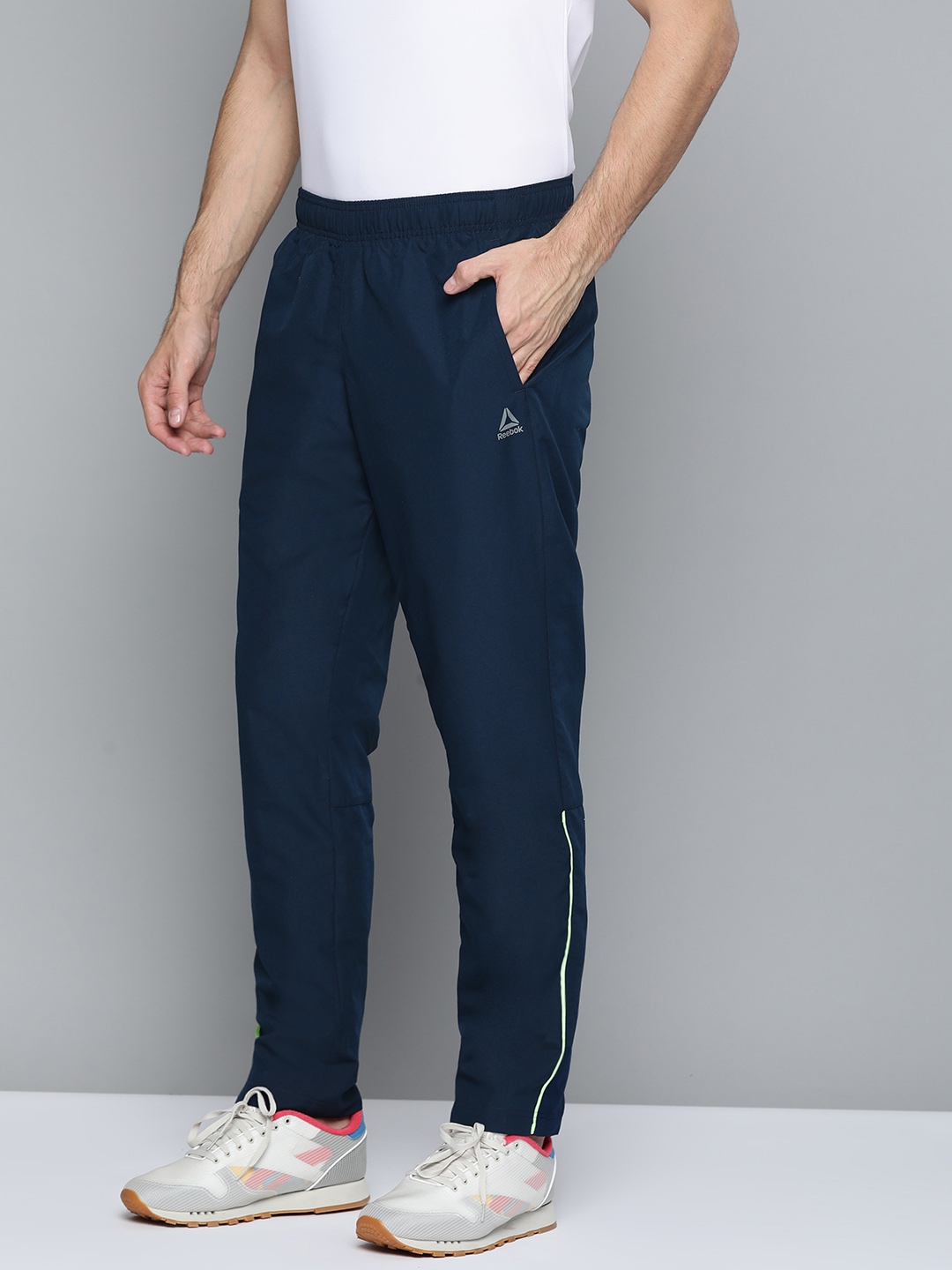 Reebok Pace W Pant Blue Training Track Pant L Buy Reebok Pace W Pant  Blue Training Track Pant L Online at Best Price in India  Nykaa