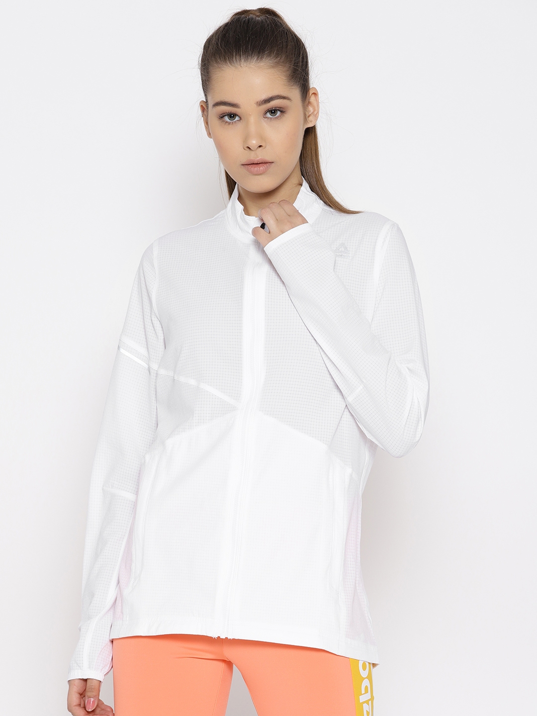 reebok running jacket women's