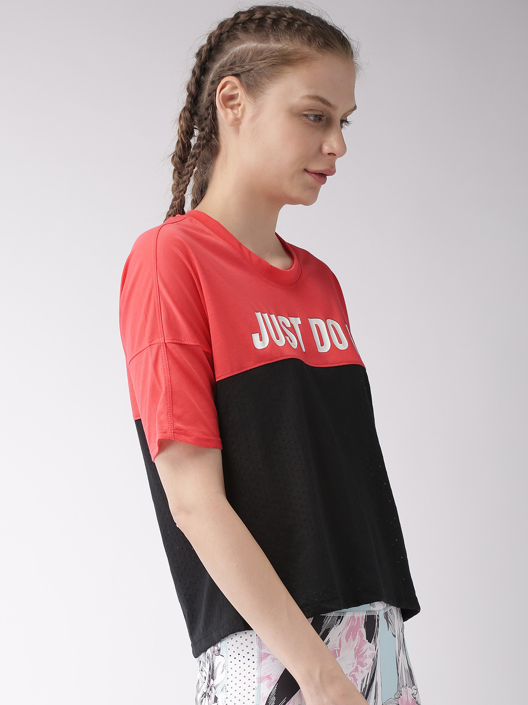 Buy Nike Women Coral Pink And Black AS 
