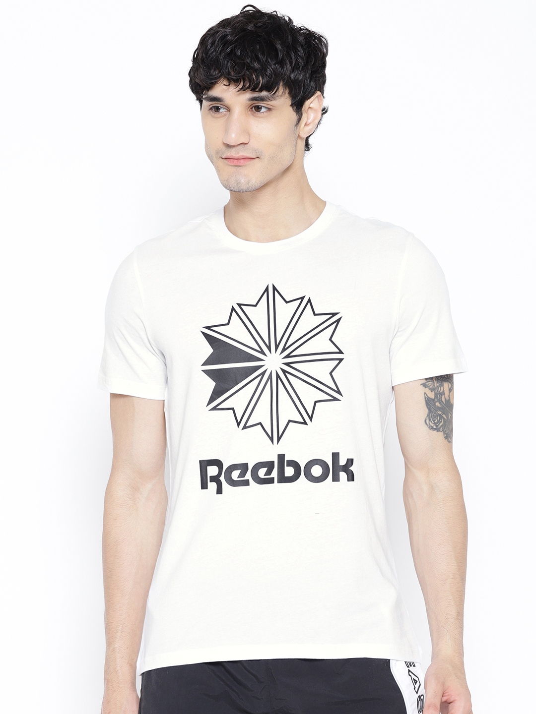 reebok classic white t shirt