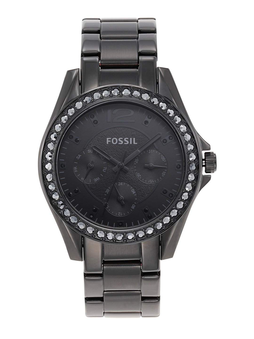 Fossil Women Black Analogue Watch ES4519