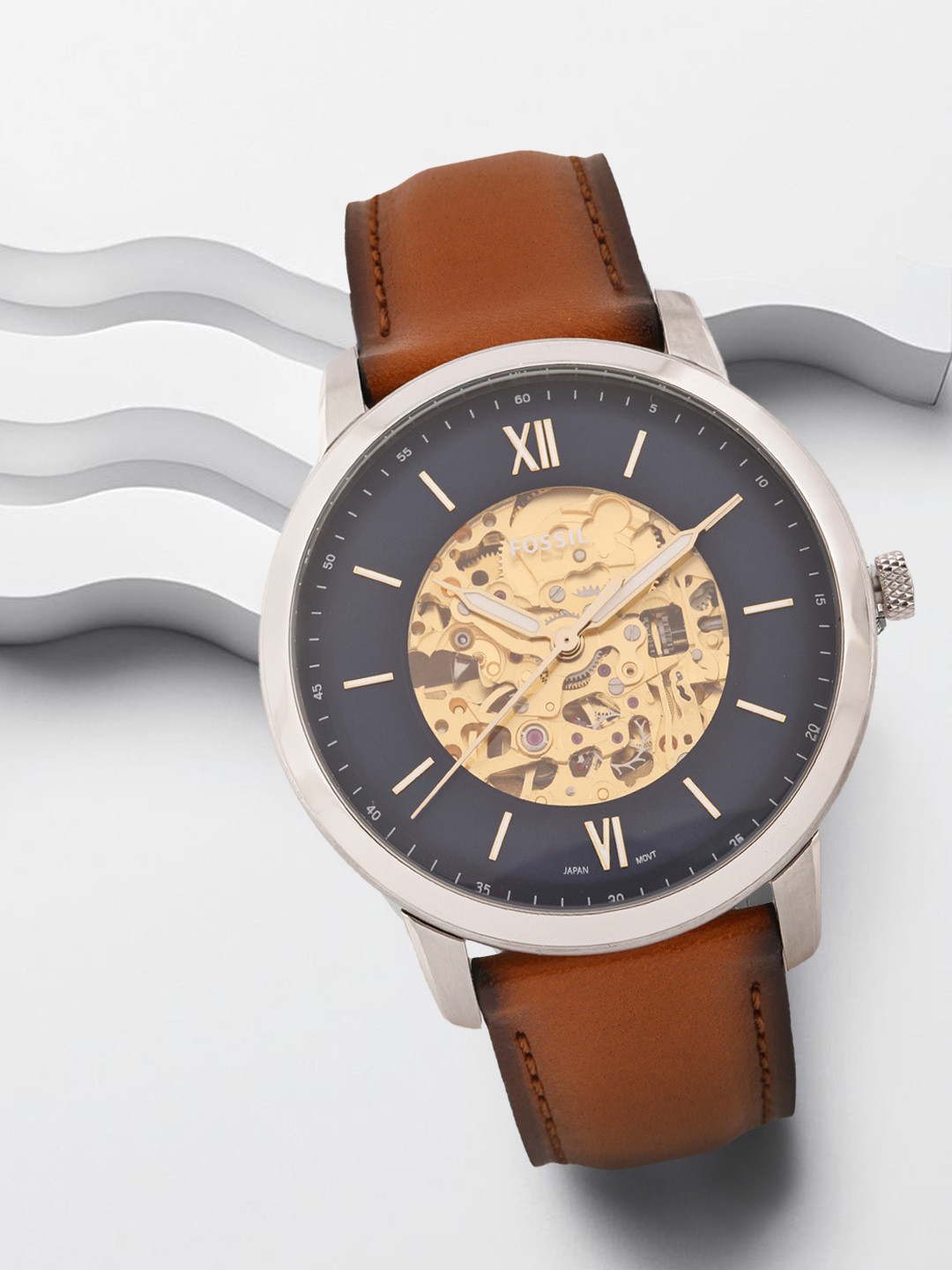 Fossil Men Blue Factory Serviced Analogue Watch ME3160