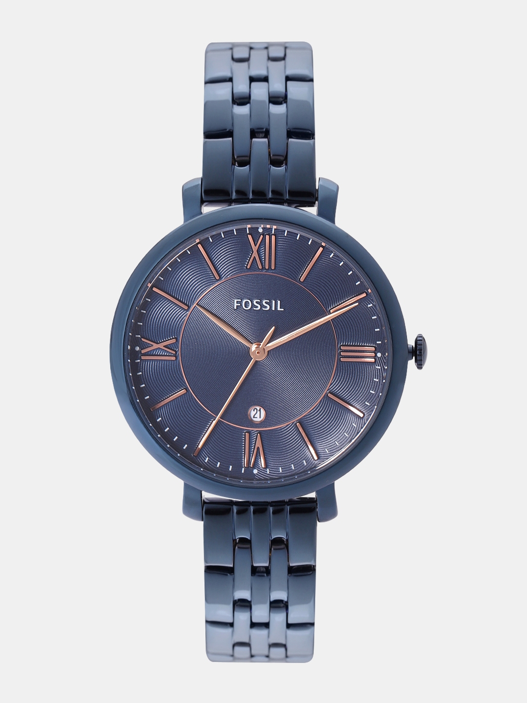 Buy Fossil Women Navy Blue Analogue Watch ES4094 - Watches for Women  9037291 | Myntra