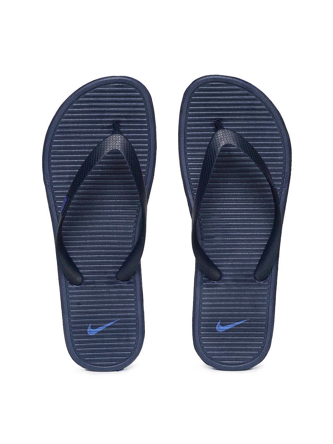 Rotere modtagende udledning Buy Nike Men Blue SOLARSOFT Thong Flip Flops - Flip Flops for Men 9082935 |  Myntra