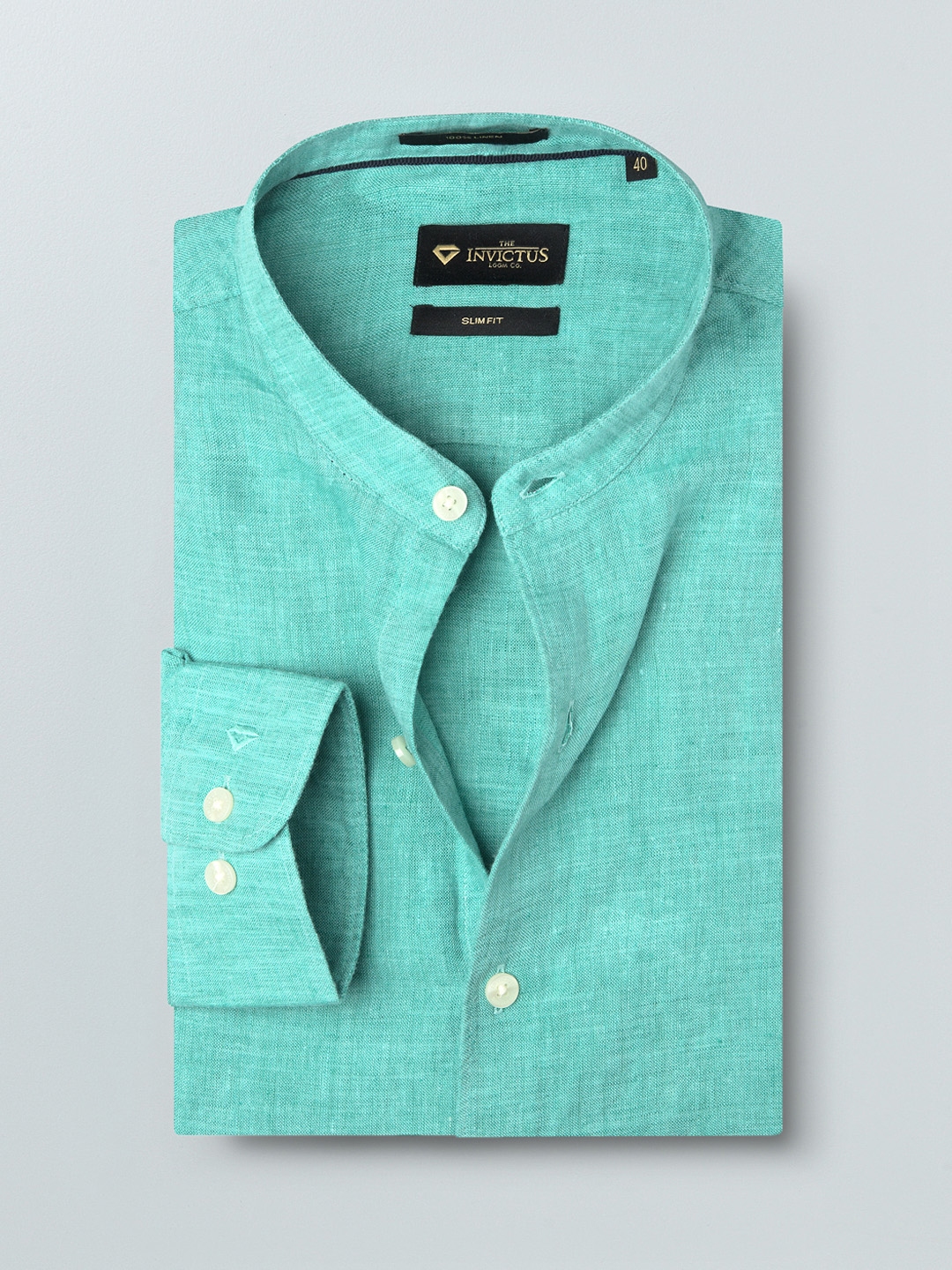 sea green formal shirt
