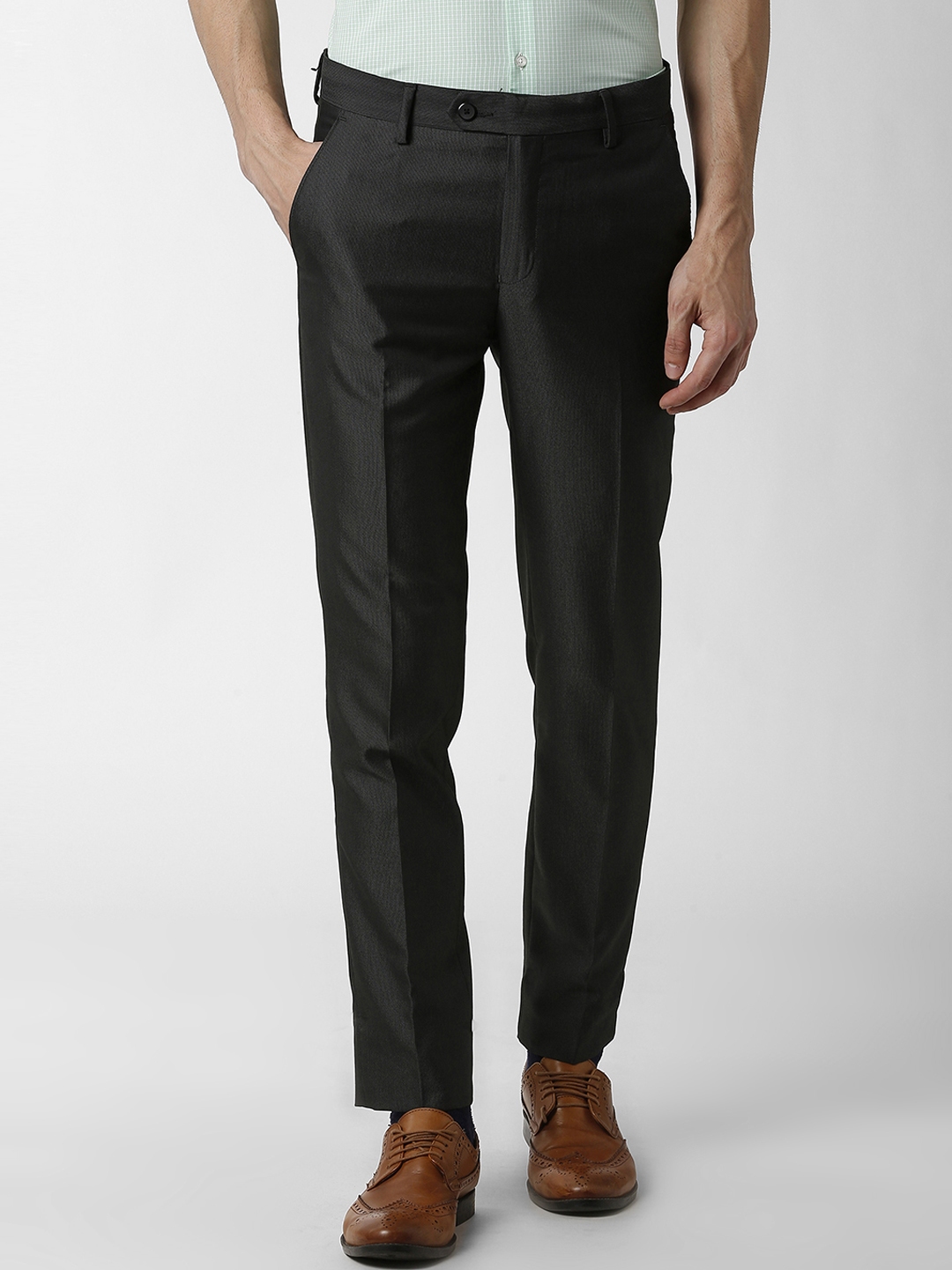 Buy Peter England Elite Formal Trousers online  Men  48 products   FASHIOLAin