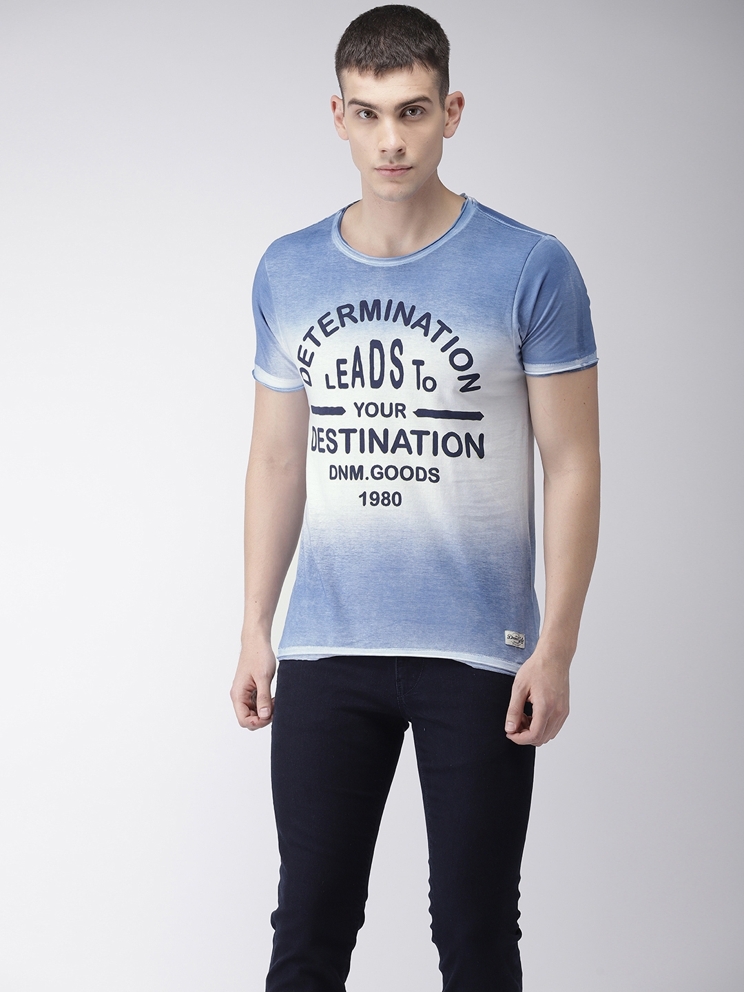 flying machine round neck t shirt