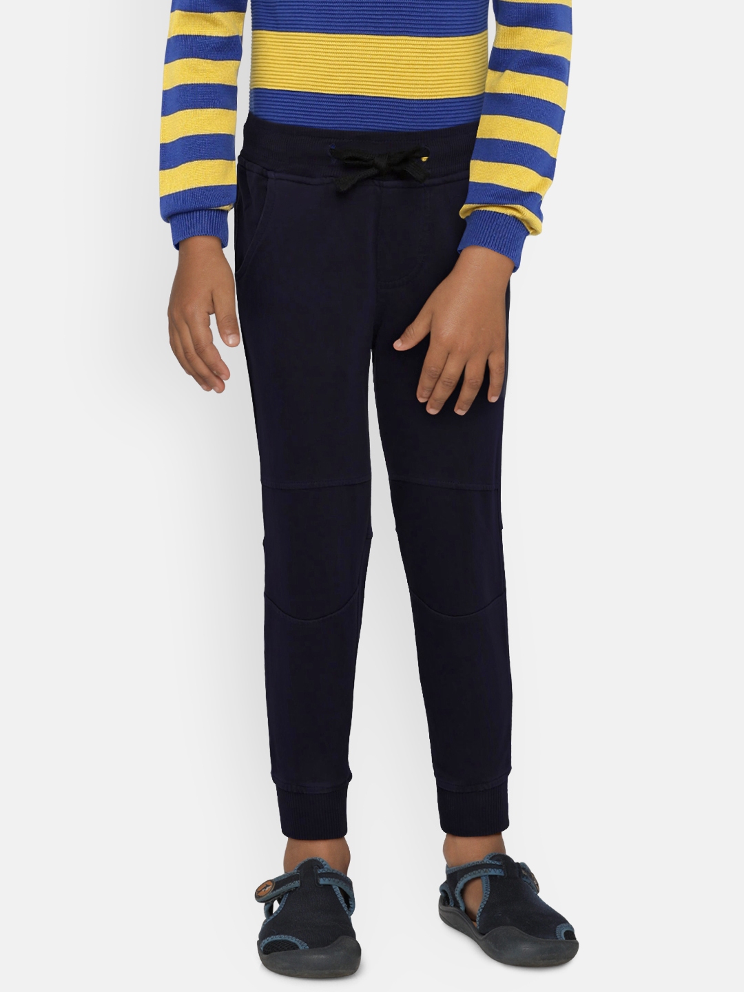 boys navy joggers