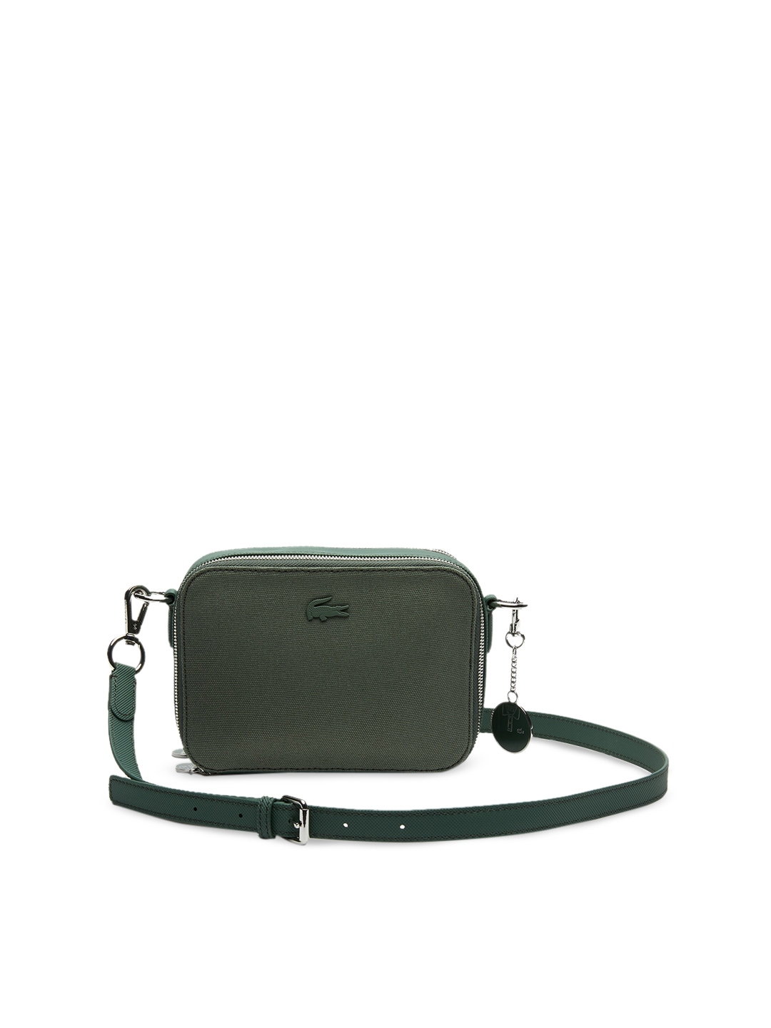 lacoste black sling bag