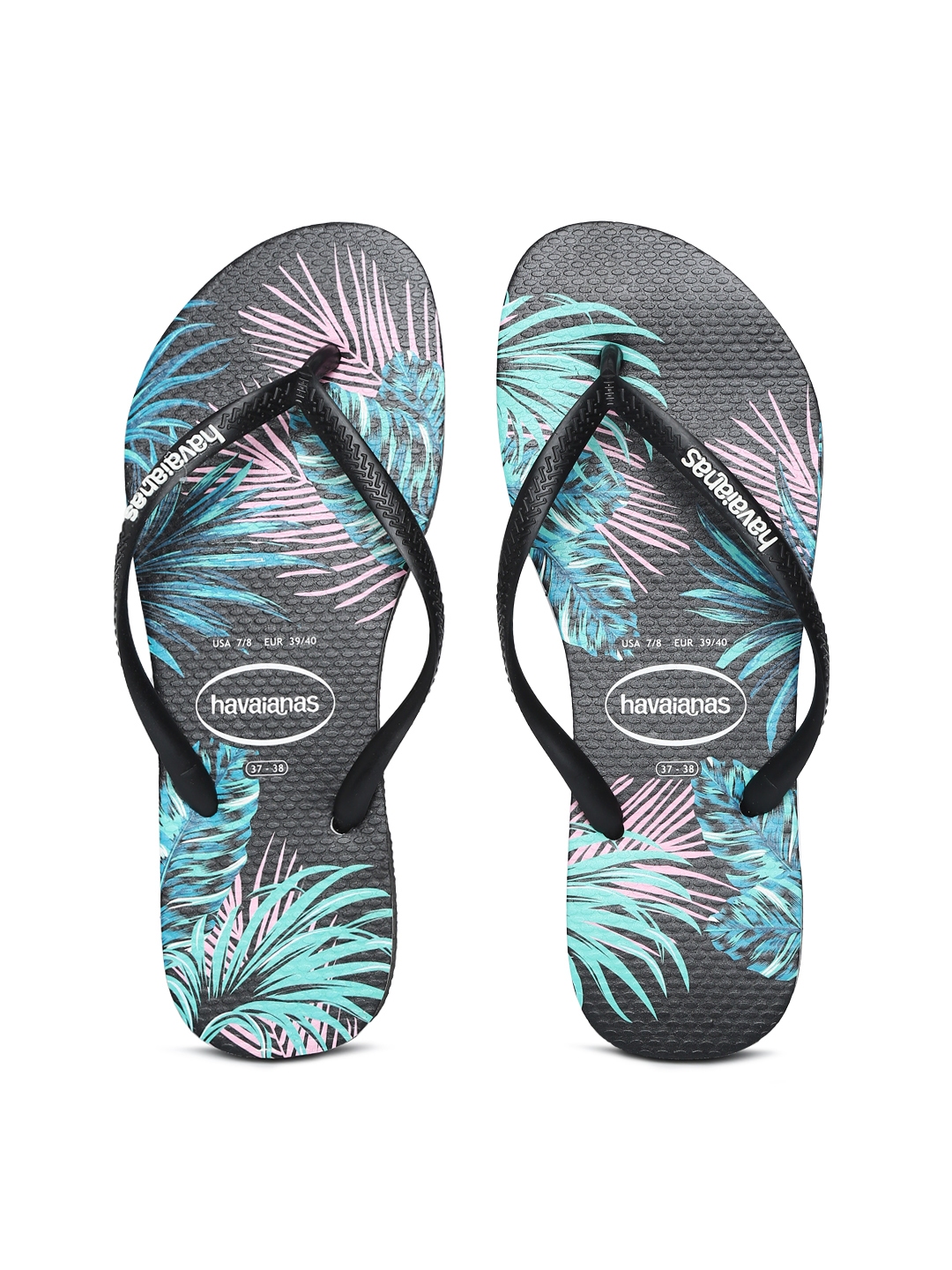 Tropical flip flops online womens