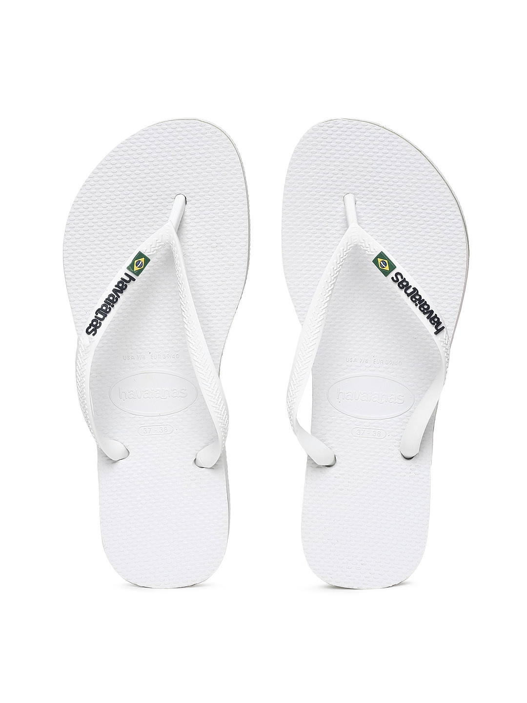 womens white havaianas flip flops