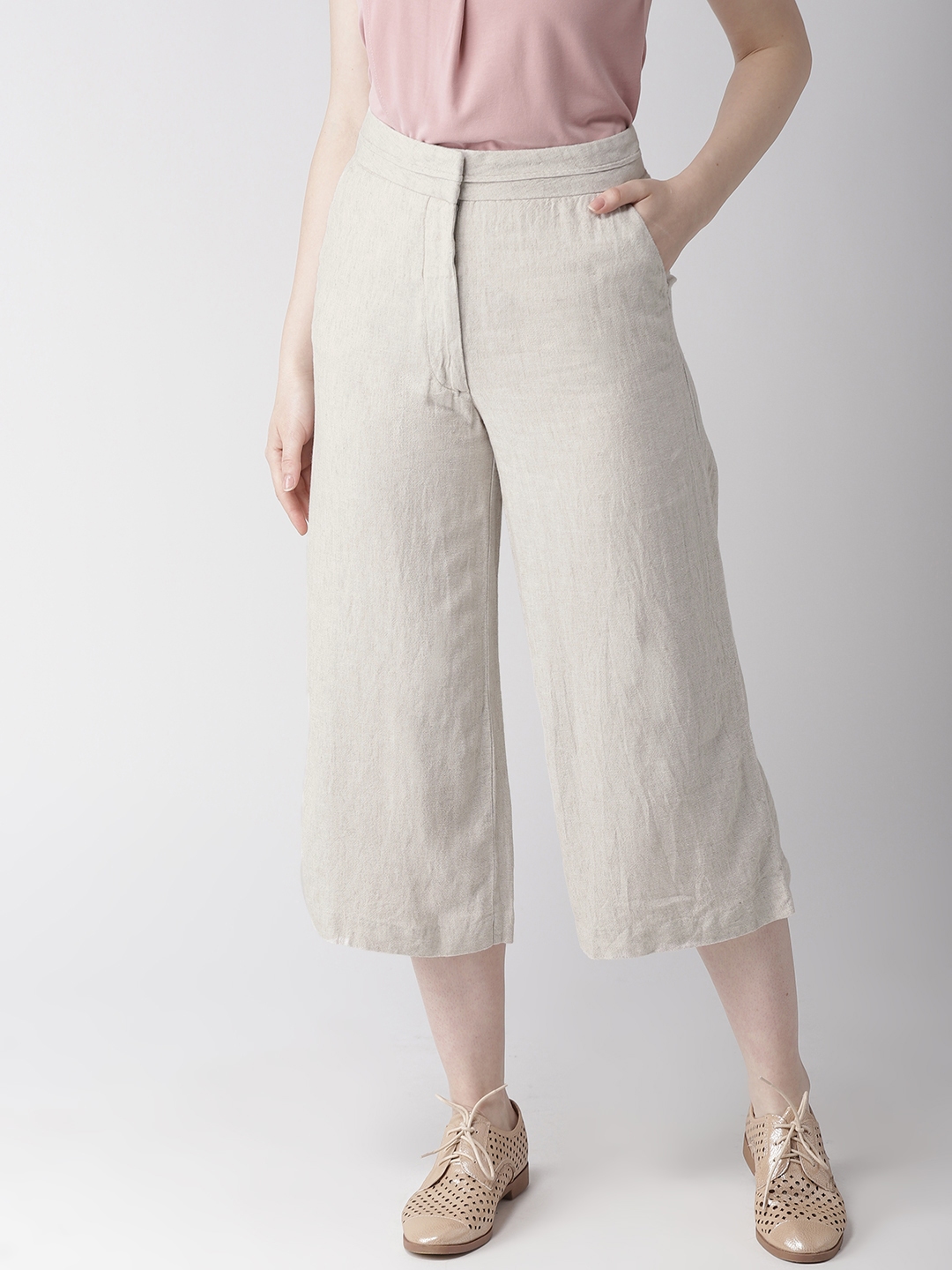 Sample Holebrook Jennie Culotte Trousers Ladies  WhiteNavy  Small