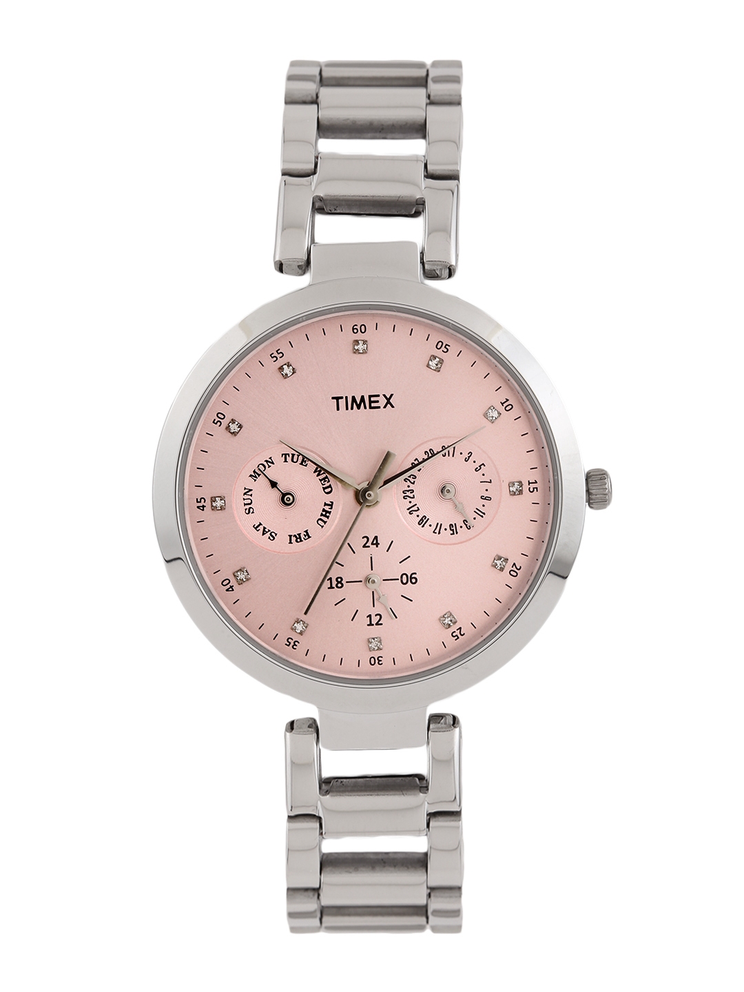 Timex Women Pink Dial Watch TW000X206